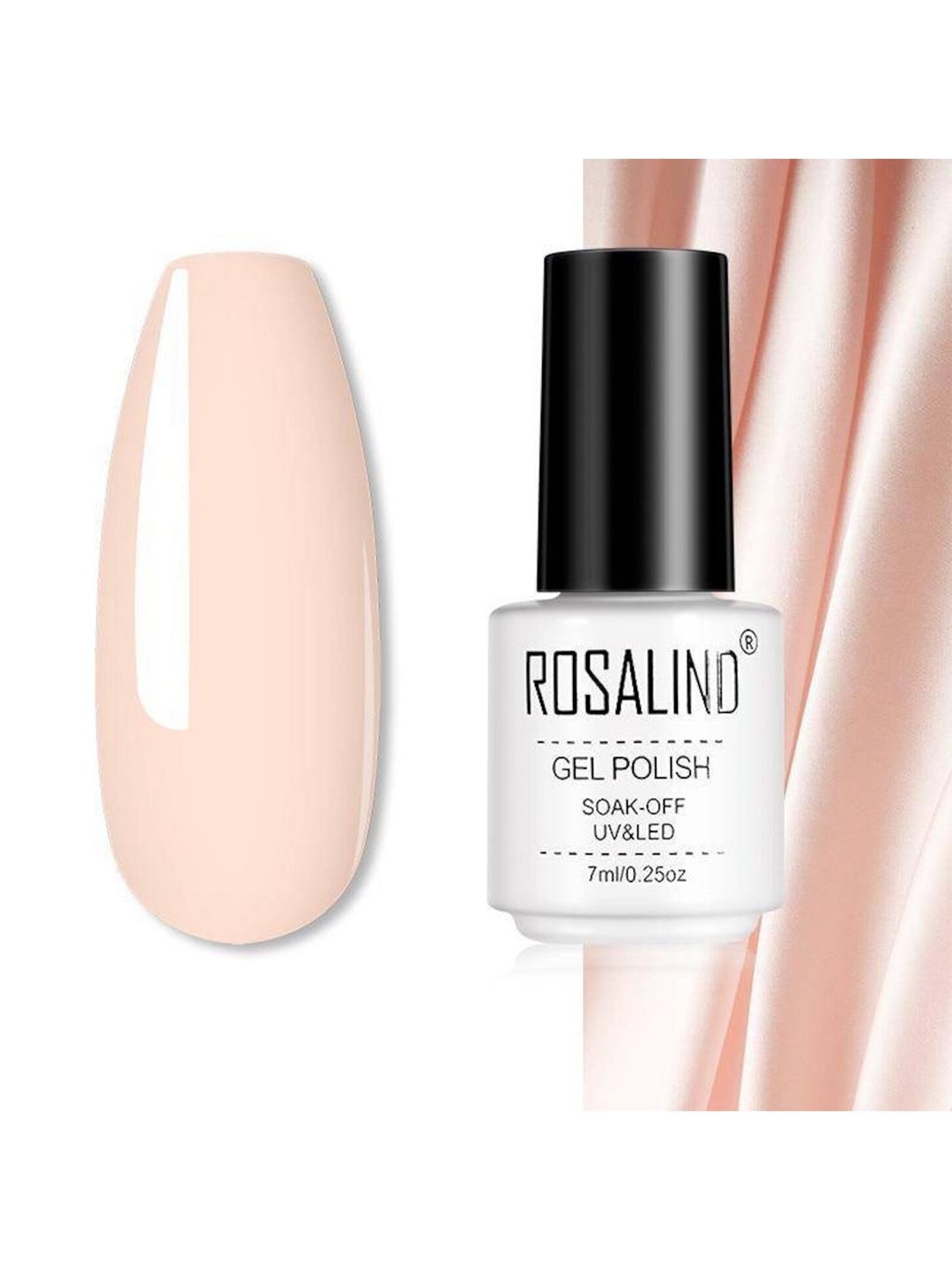 

ROSALIND Soak-Off UV LED Gel Nail Polish 7 ml - A902, Nude