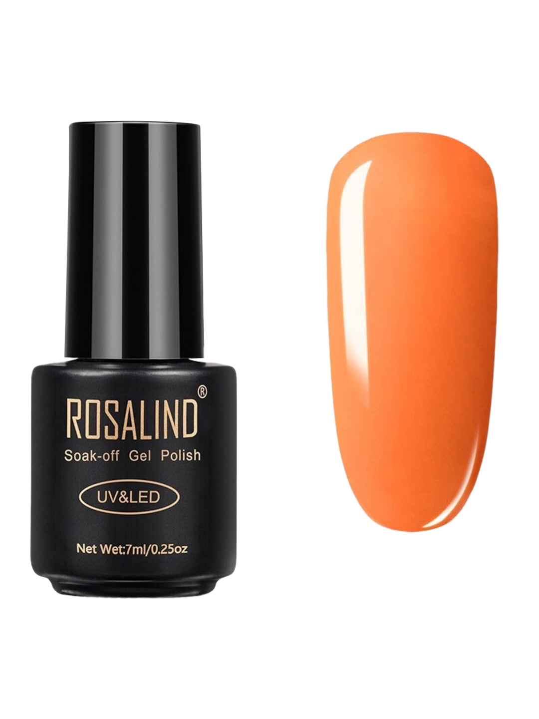 

ROSALIND UV LED Soak-Off Gel Nail Polish - Shade 2510, Orange