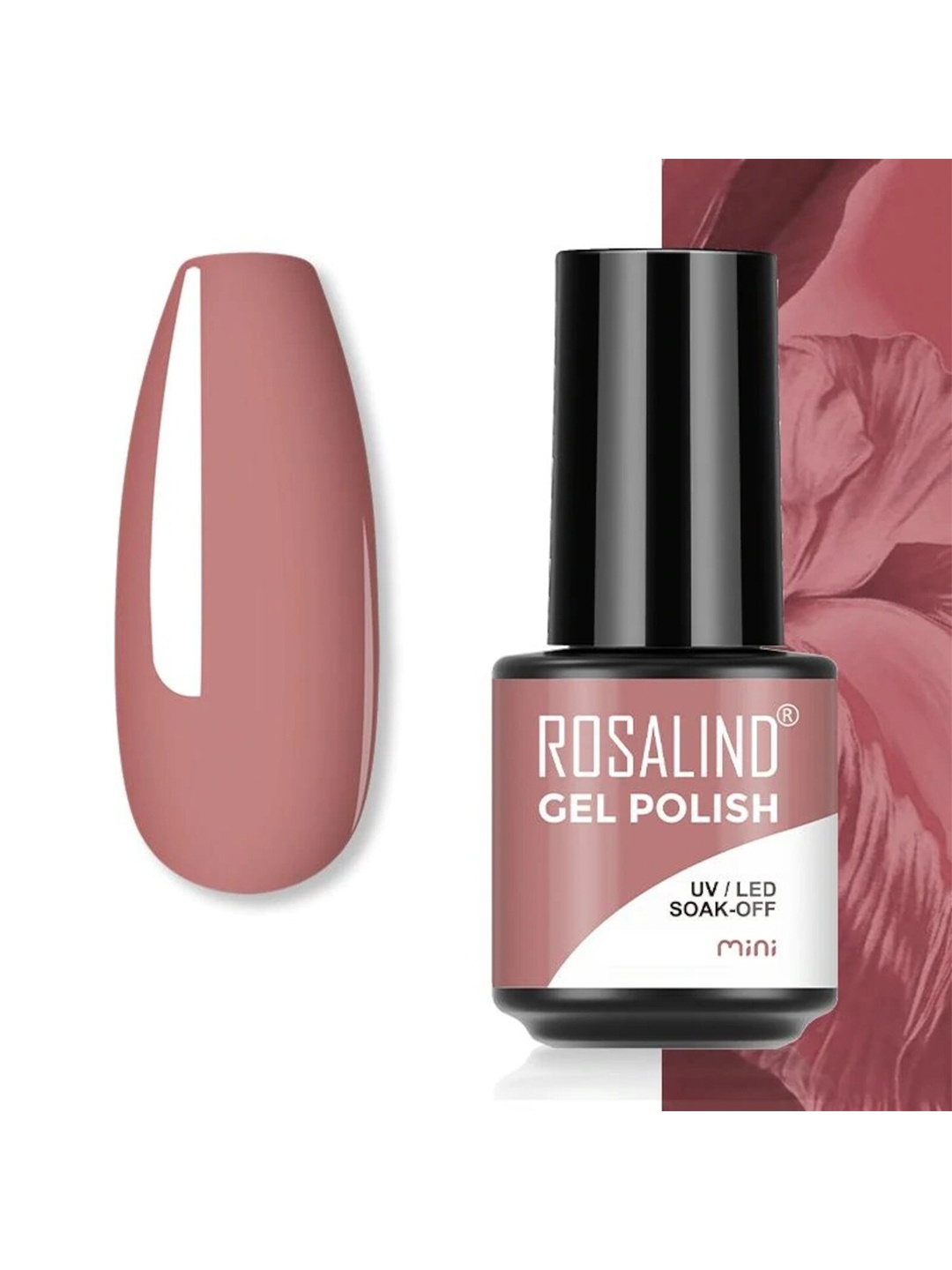 

ROSALIND UV LED Soak-Off Gel Nail Polish - Shade S060, Maroon