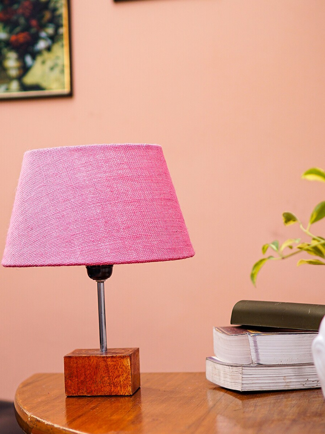 

Pinecraft INTERNATIONAL Pink Table Lamp with Shade
