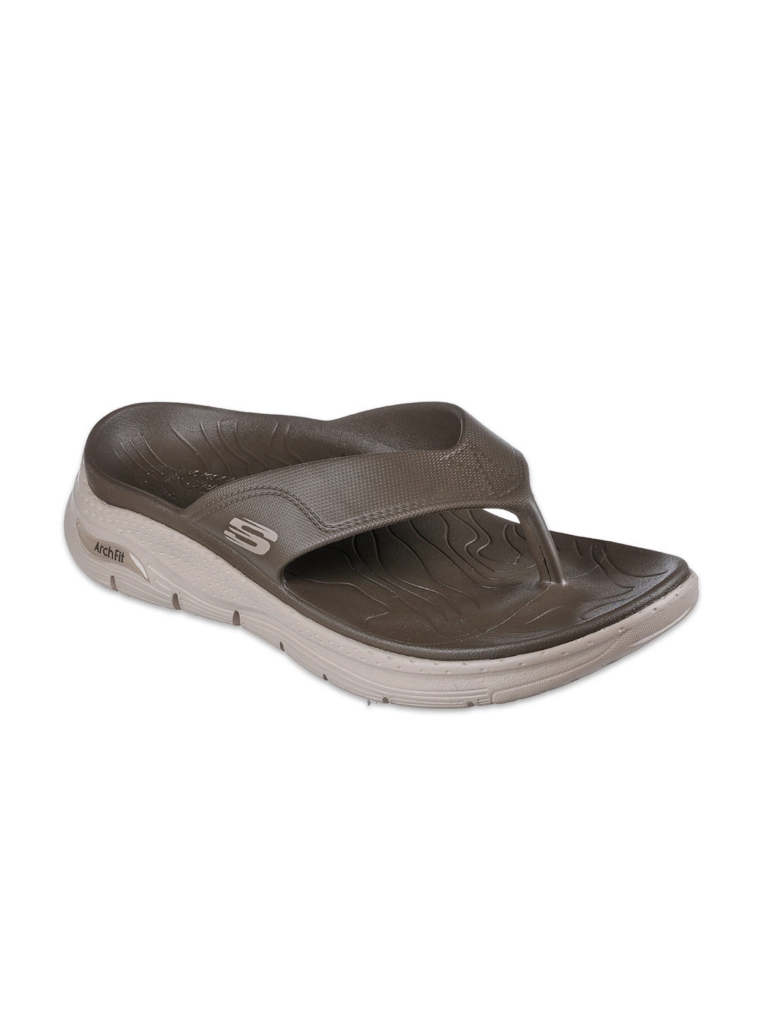 

Skechers Men Beige Slip-On
