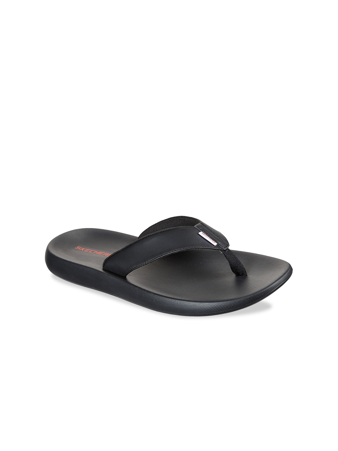 

Skechers Men Black Thong Flip-Flops