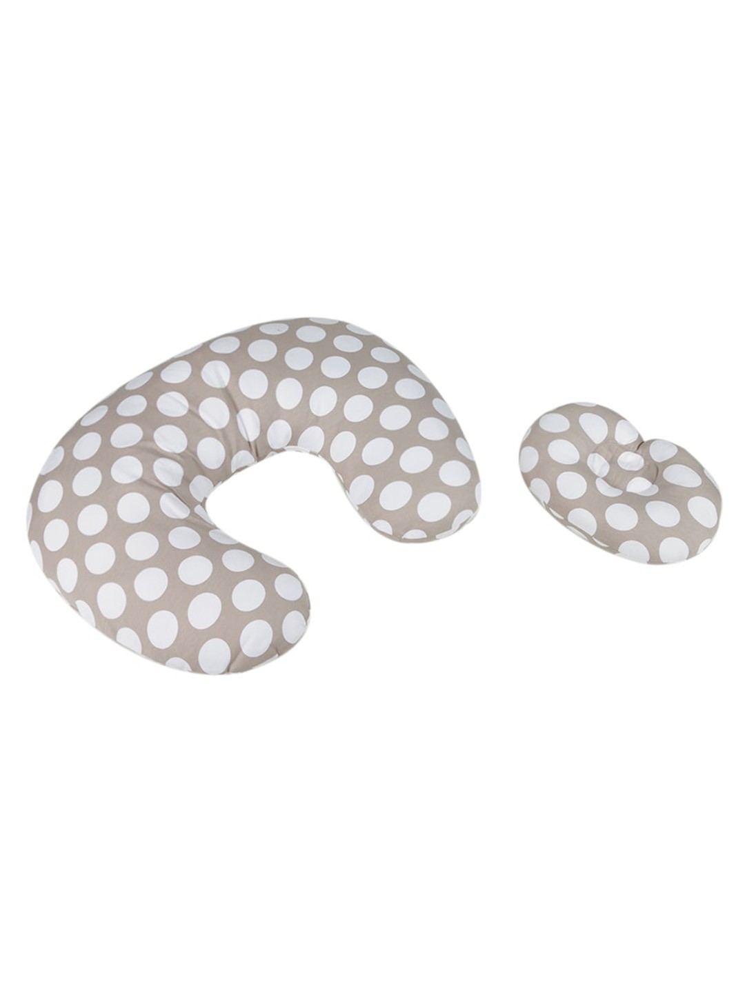 

Baby Moo Kids Brown & White Polka Dots Printed Pure Cotton Feeding Pillow