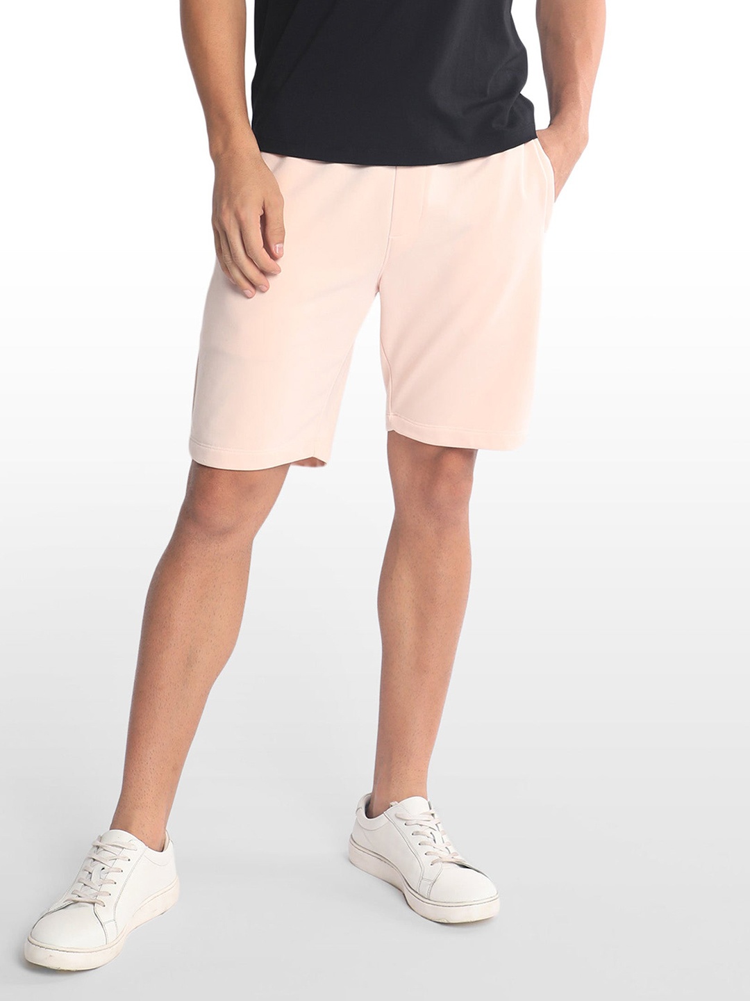 

ARTICALE Men Pink Slim Fit Shorts