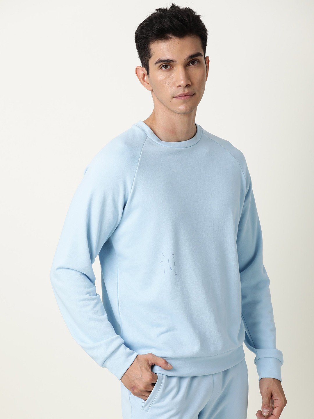 

ARTICALE Men Blue Sweatshirt