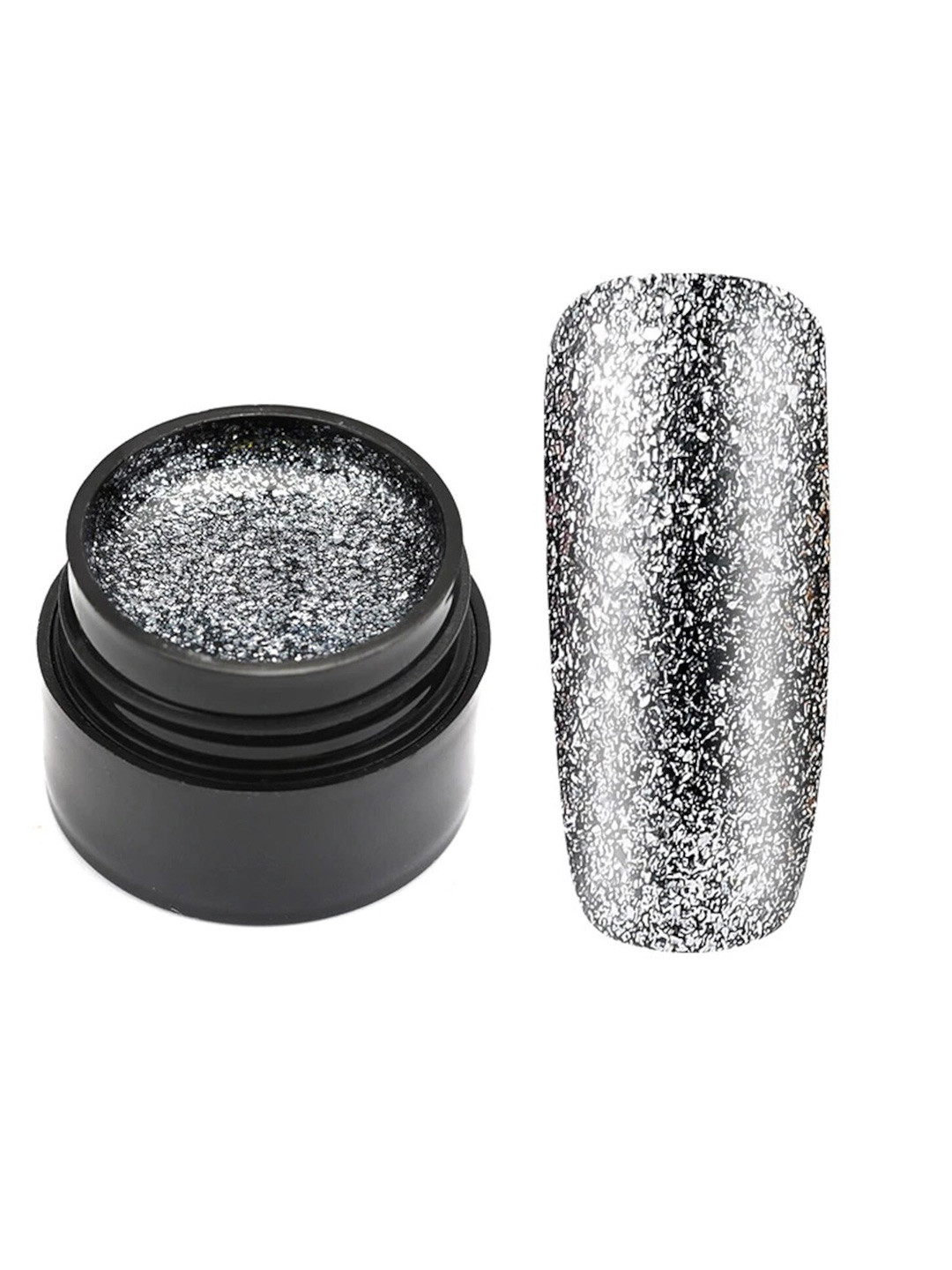 

ROSALIND UV & LED Shiny Platinum Gel Nail Polish 5 ml - A394, Silver