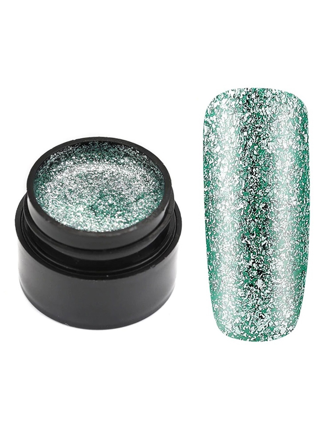 

ROSALIND UV & LED Shiny Platinum Gel Nail Polish 5 ml - A386, Green