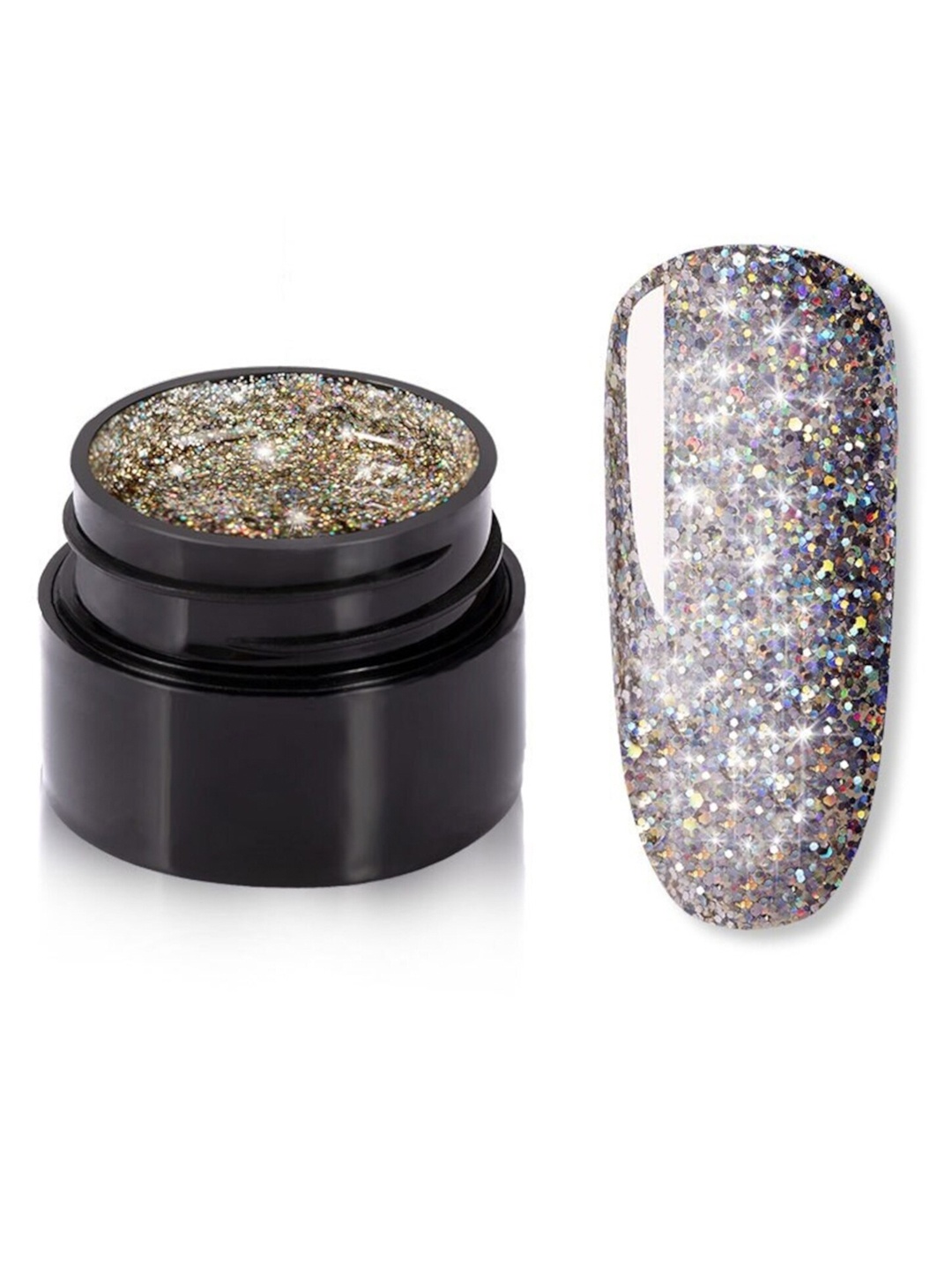

ROSALIND Shiny Rainbow Soak-Off UV-LED Gel Nail Polish - Shade A512, Multi