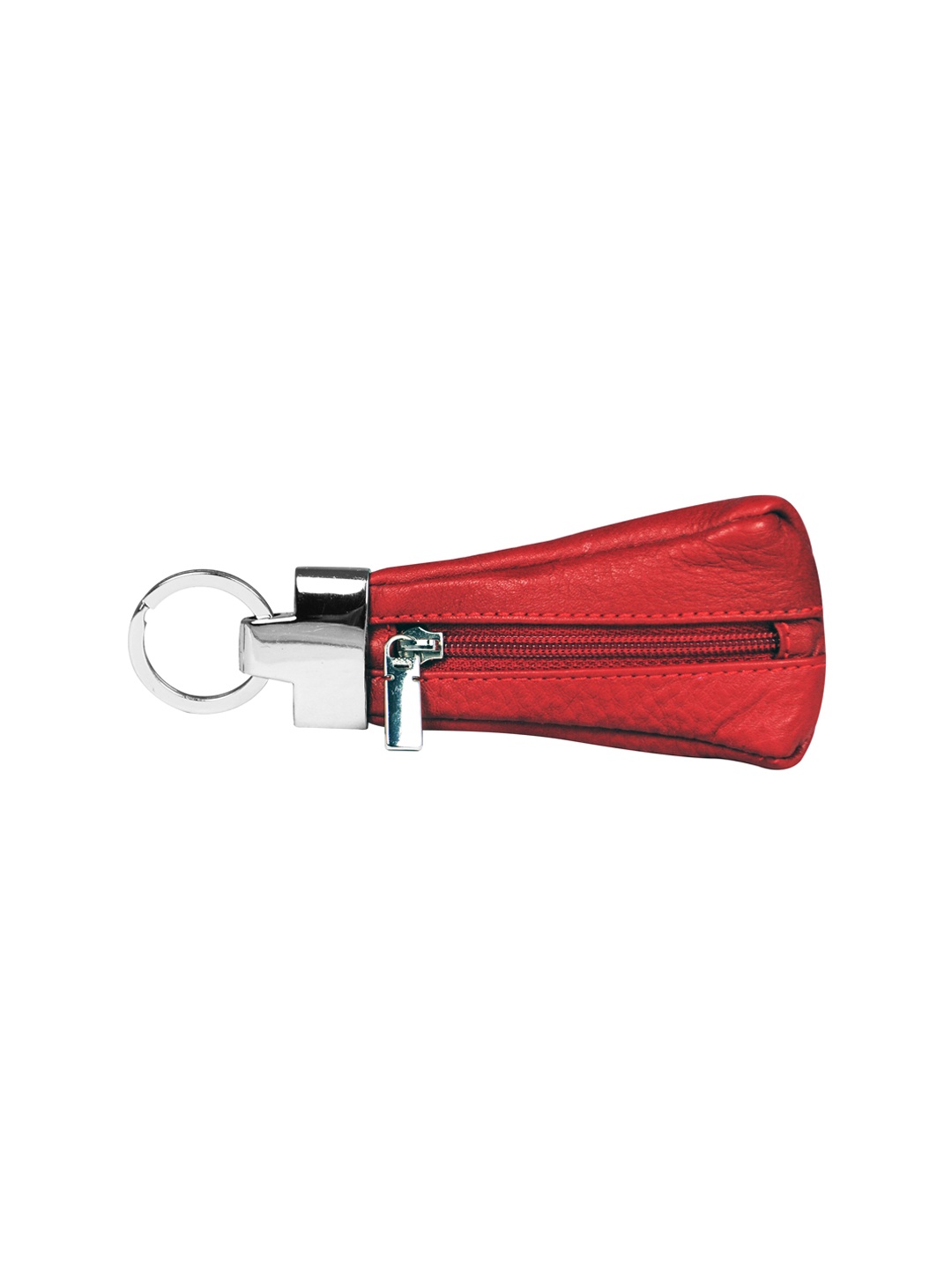 

CALFNERO Red Solid Genuine Leather Key chain