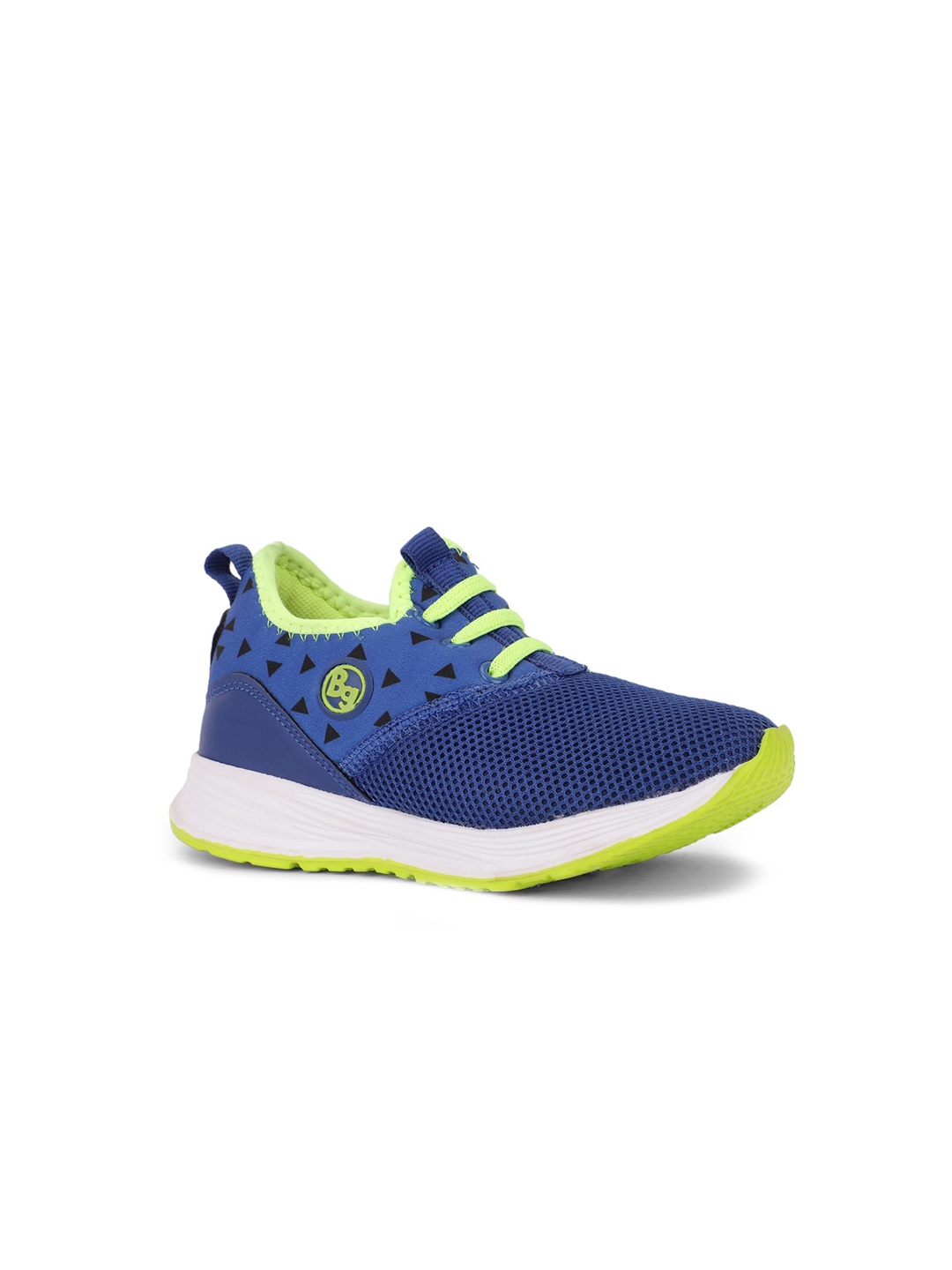 

Bubblegummers Boys Blue Woven Design Sneakers