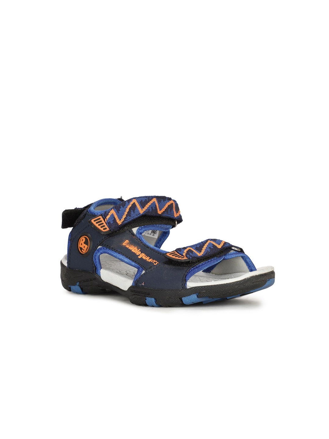 

Bubblegummers Boys Blue Solid Sports Sandal