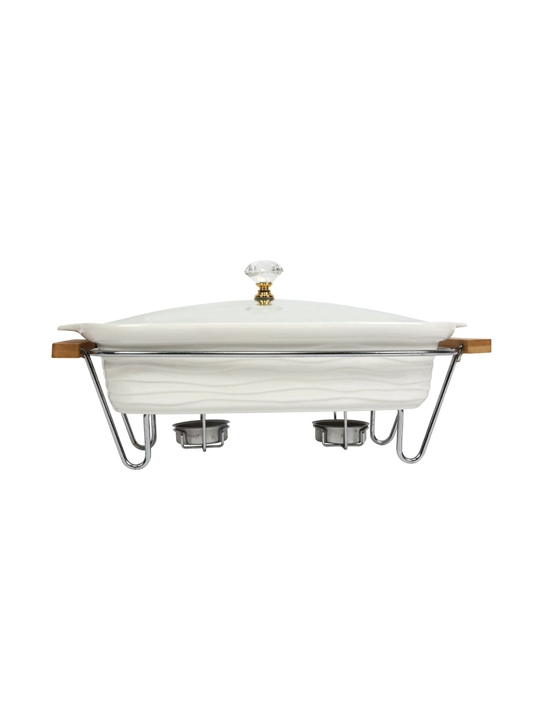 

Athome by Nilkamal White 1 Piece Ceramic Glossy Tureen