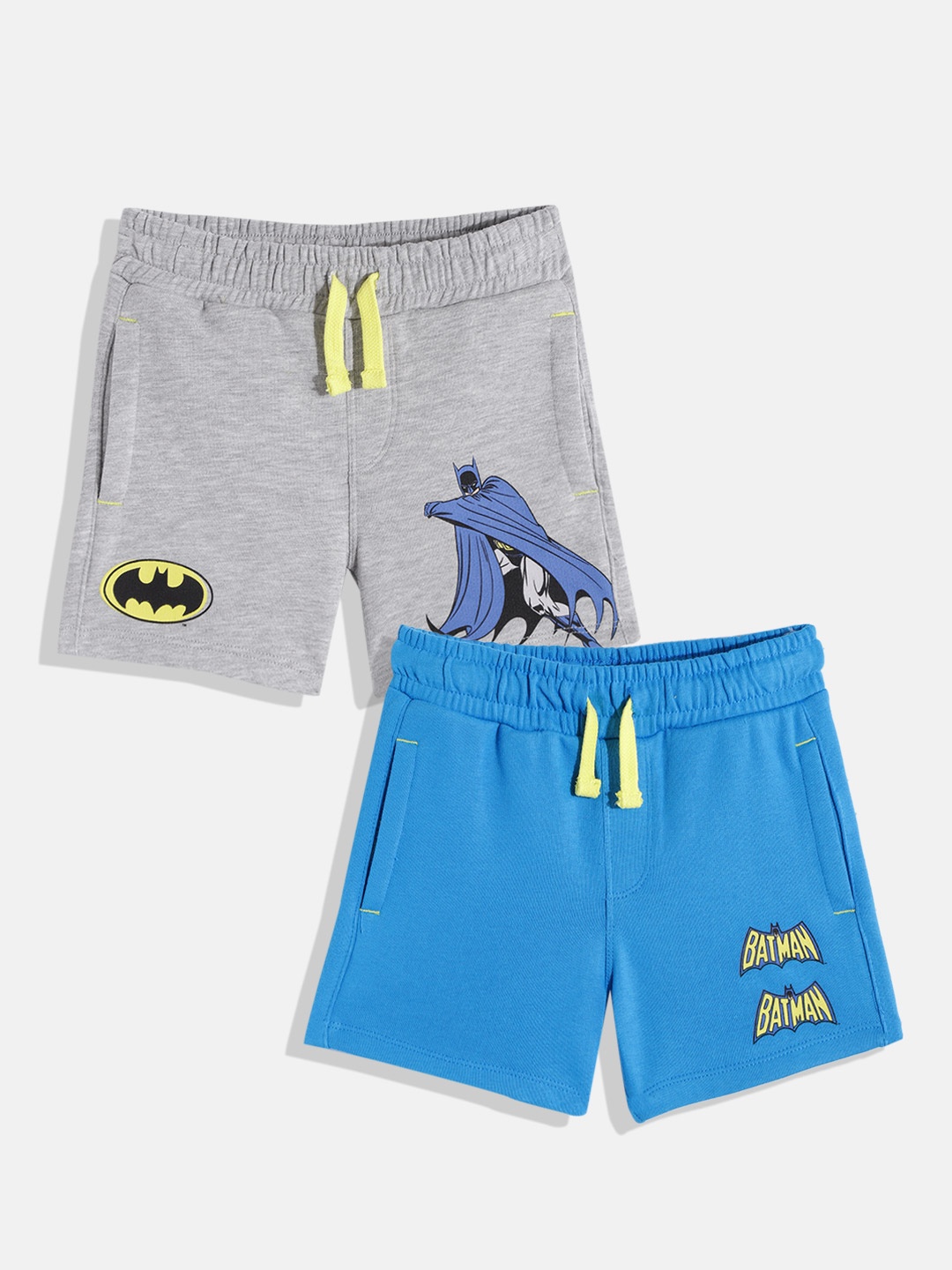 

Marks & Spencer Boys Pack Of 2 Batman Print Shorts, Grey