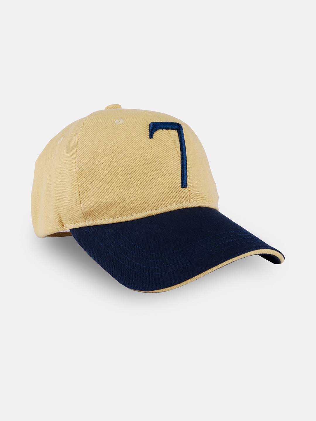 

Status Quo Men Navy Blue & Beige Baseball Cap