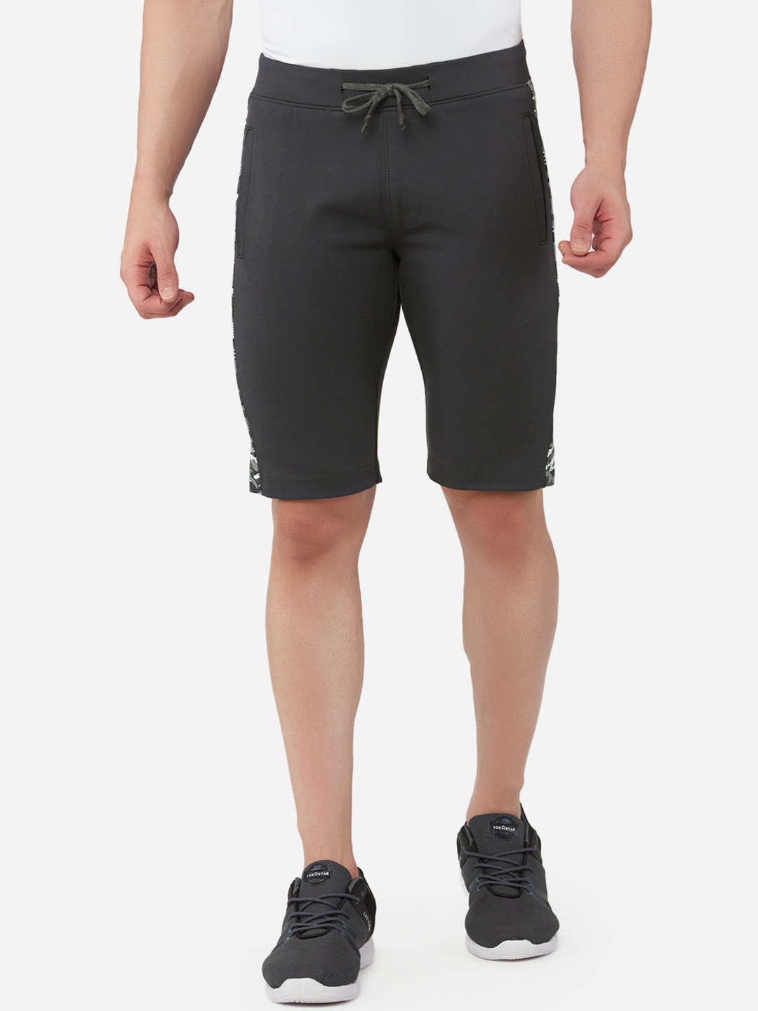 

beevee Men Grey Training or Gym Sports Shorts