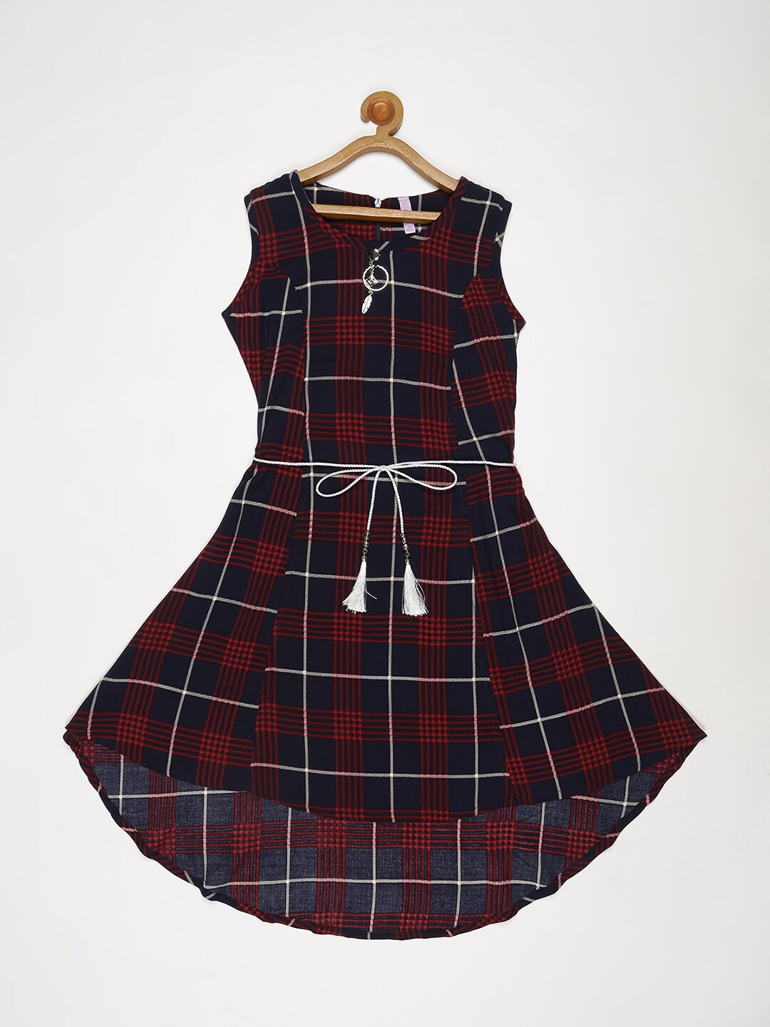 

V2 Value & Variety Blue & Red Dress