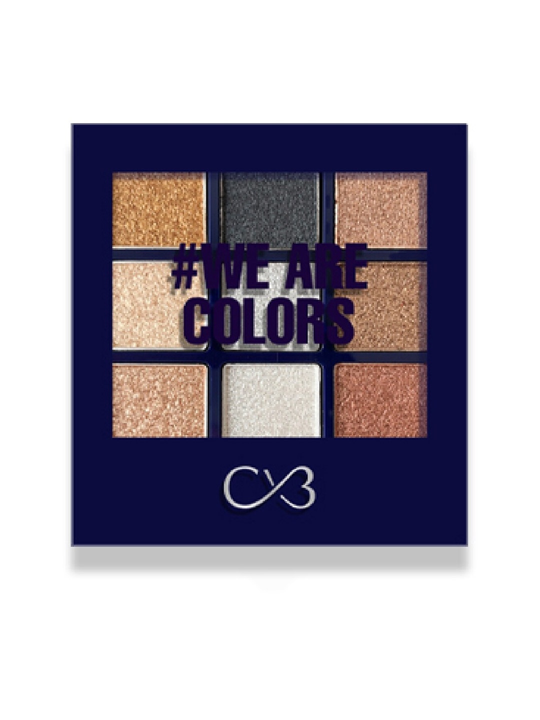 CVB 9-Color Mousse Eyeshadow Palette - Shade 04, Multi