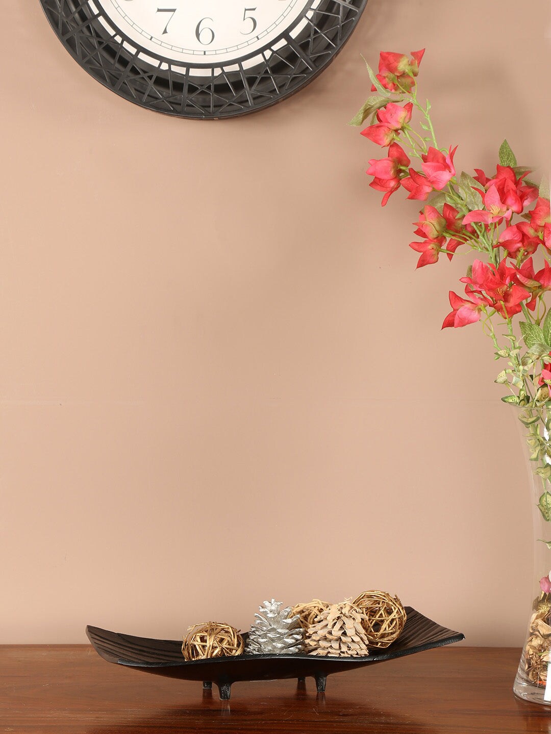

Athome by Nilkamal Black Rectangle Platter