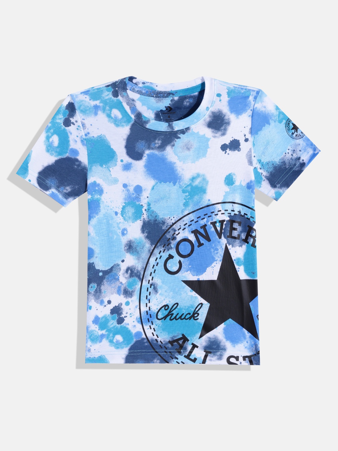 

Converse Boys Blue & White Tie and Dye T-shirt
