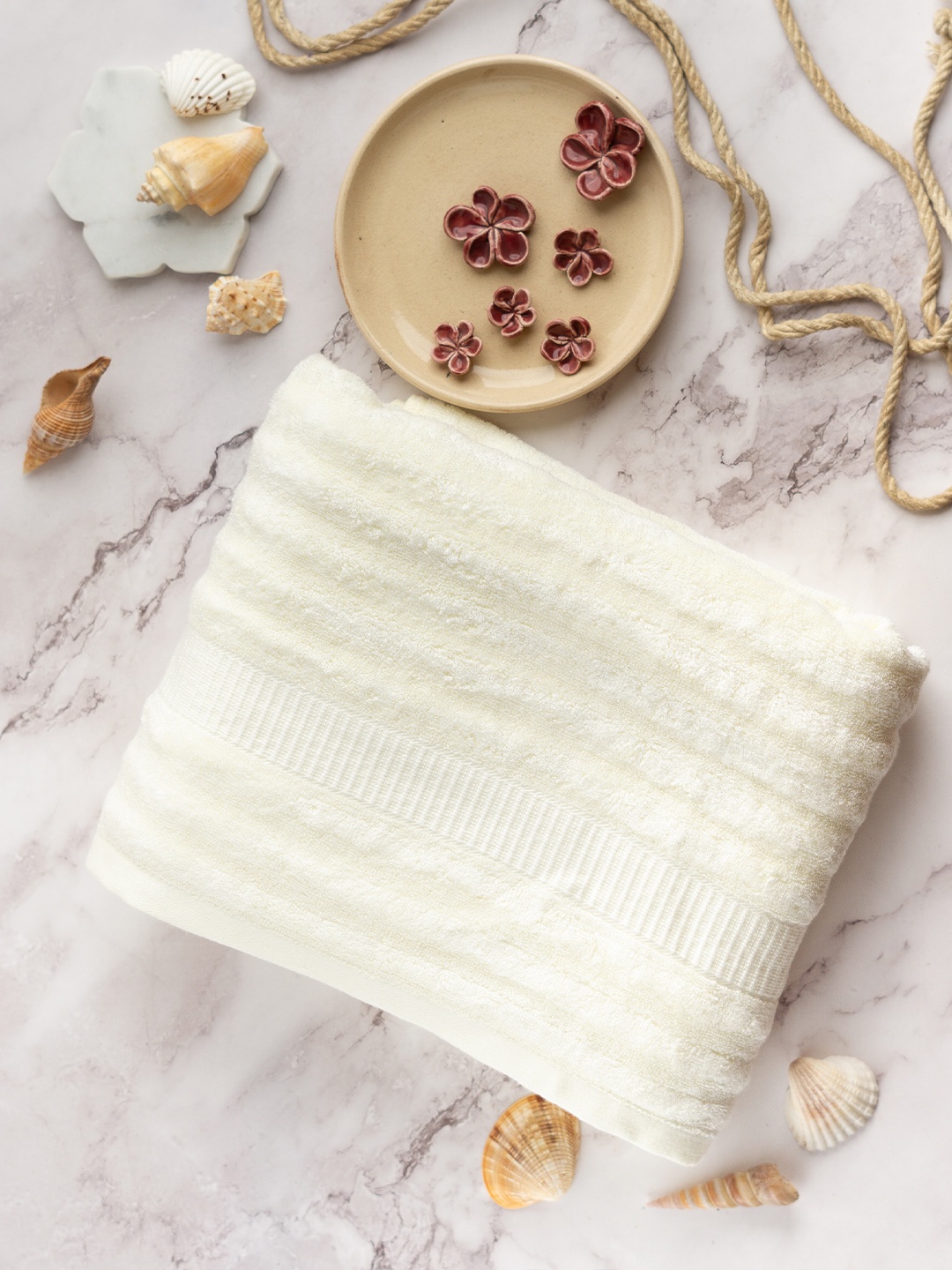 

MUSH Super Absorbent Ultra Soft Eco Friendly Bath Towel - 600 GSM, Beige