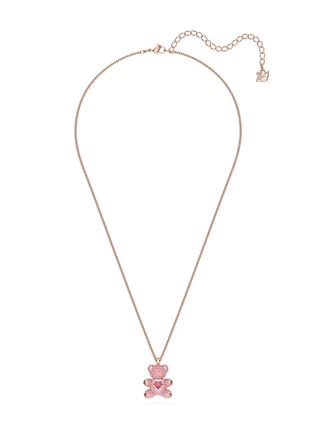 

SWAROVSKI Rose Gold Plated & Pink Necklace