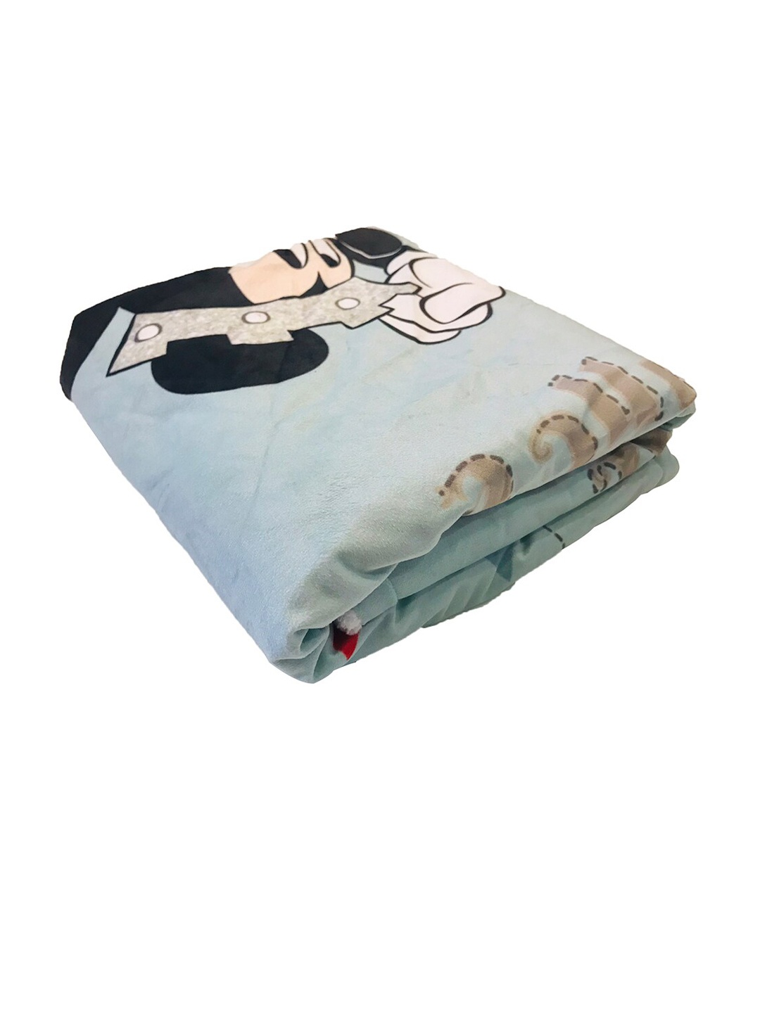 

Disney Blue Cartoon Characters AC Room 210 GSM Velvet Single Bed Blanket