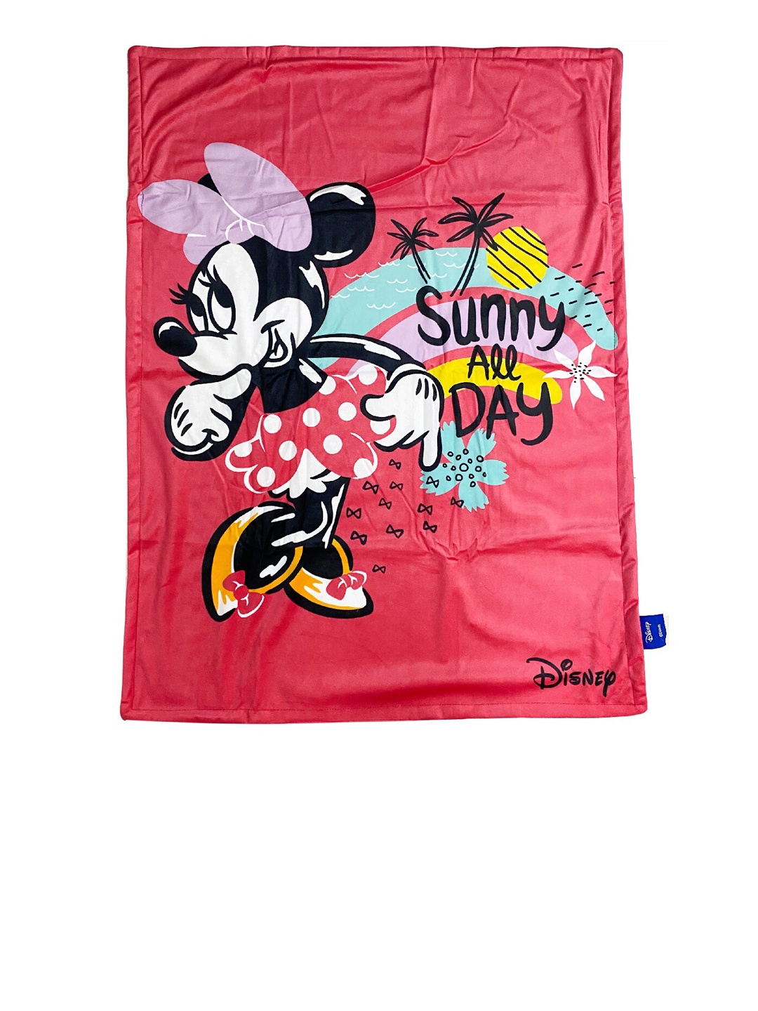 

Disney Red Cartoon Characters AC Room 210 GSM Single Bed Blanket