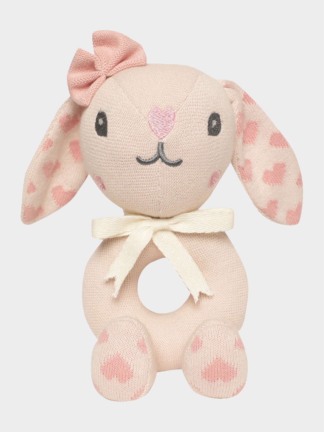 

MiArcus Kids Pink Ring Rattle Soft Toy