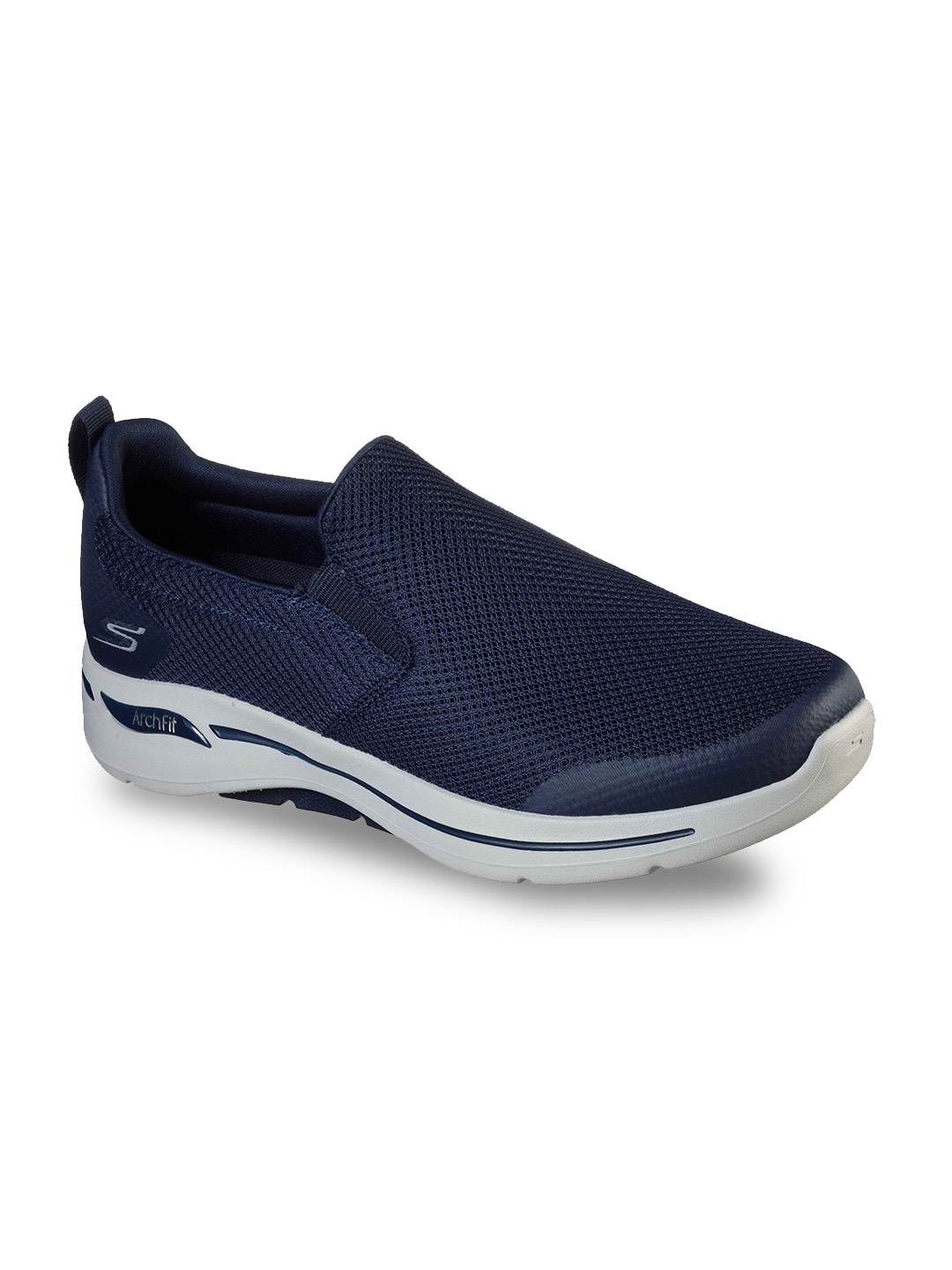 

Skechers Men Navy Blue Sports Shoes