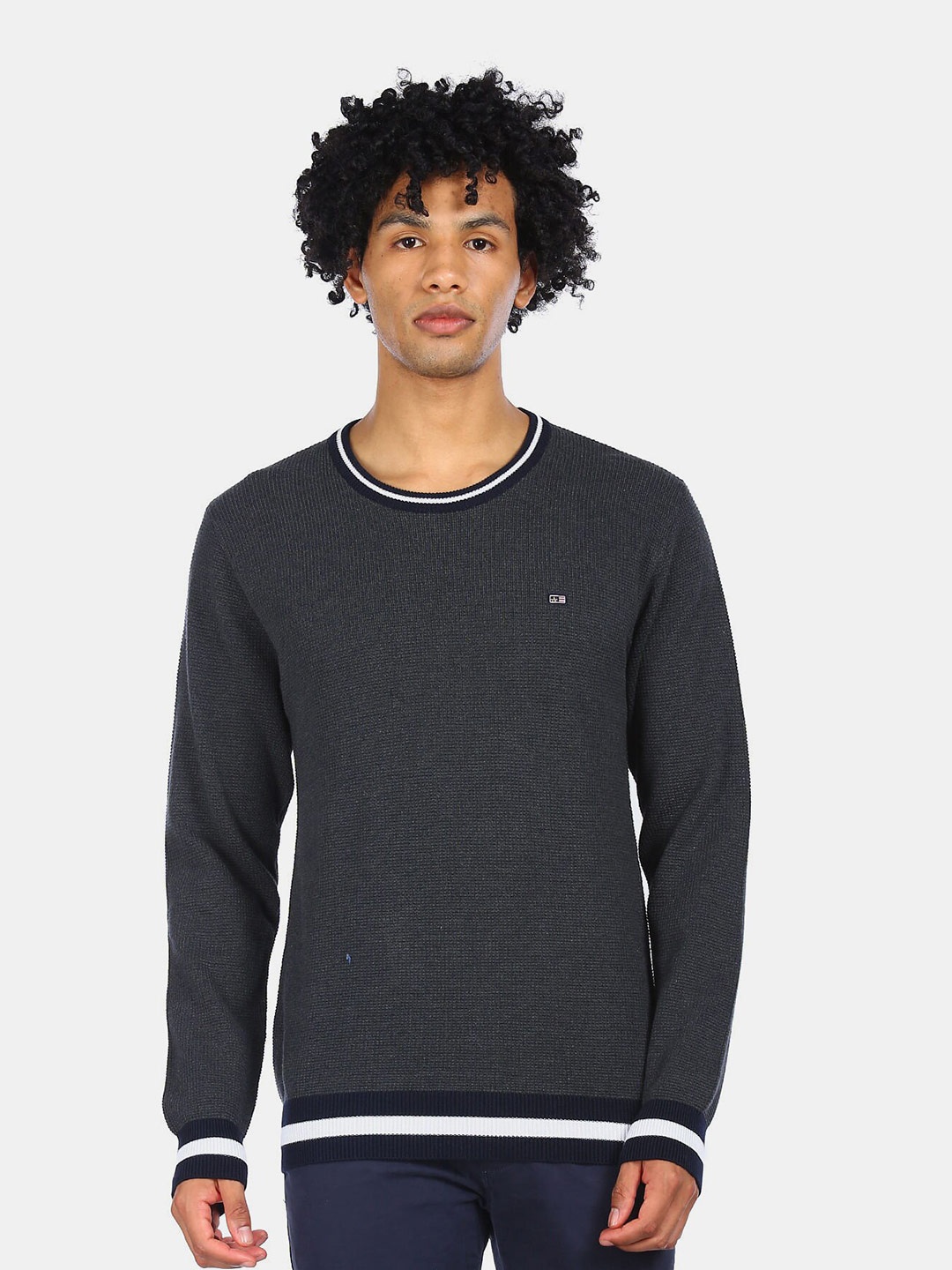 

Arrow Sport Men Grey Sweaters