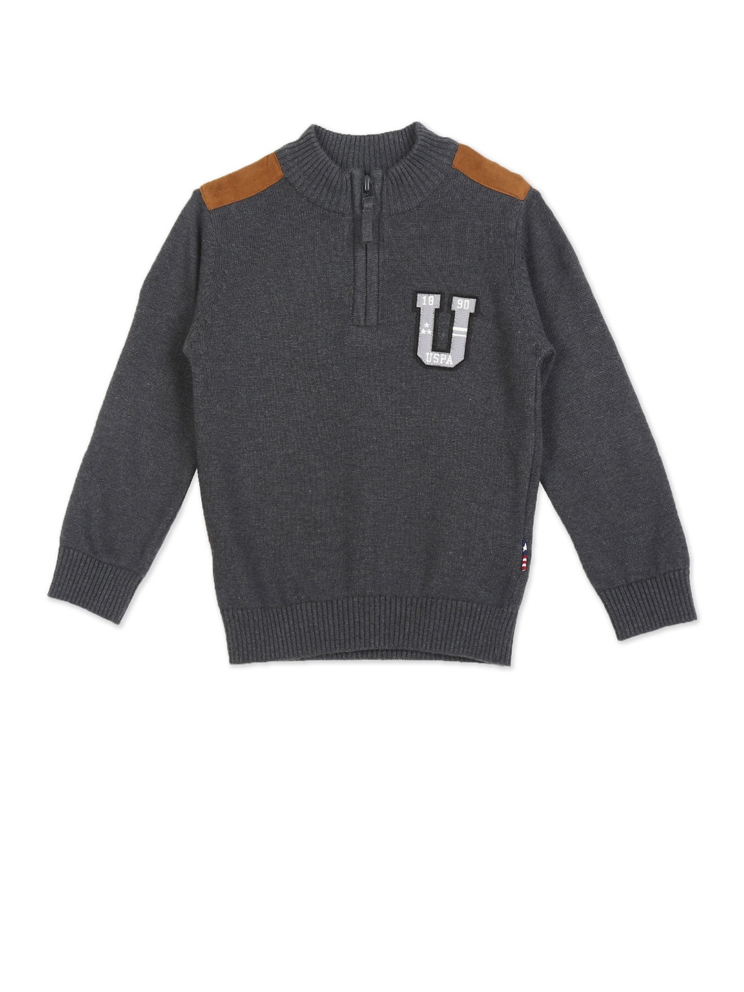 

U.S. Polo Assn. Boys Grey Sweaters