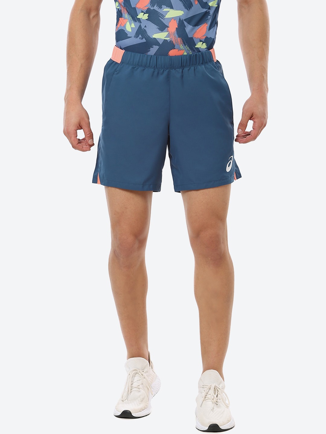 

ASICS Men Blue Match 7In Sports Shorts