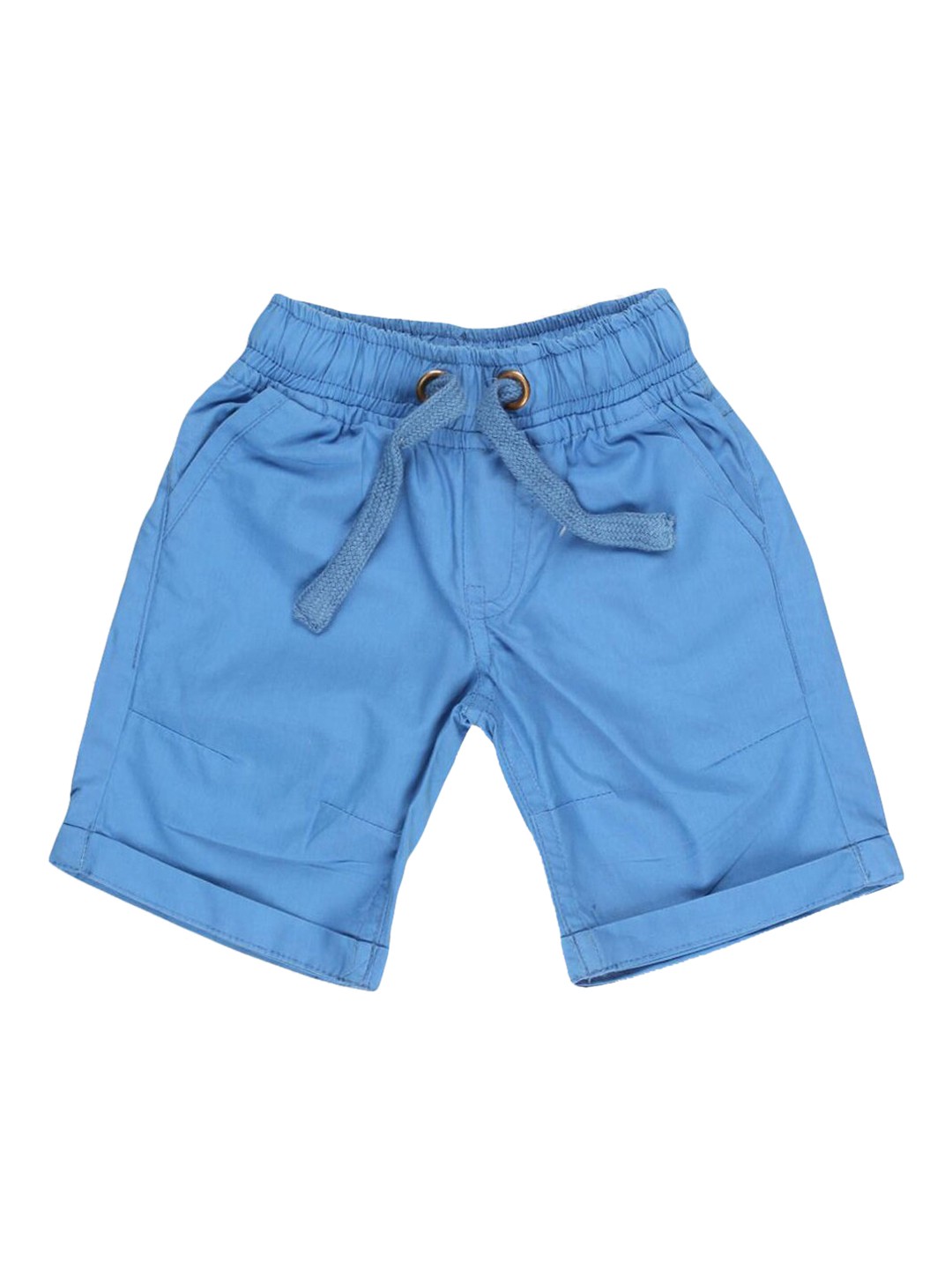 

Hopscotch Boys Blue Solid Shorts