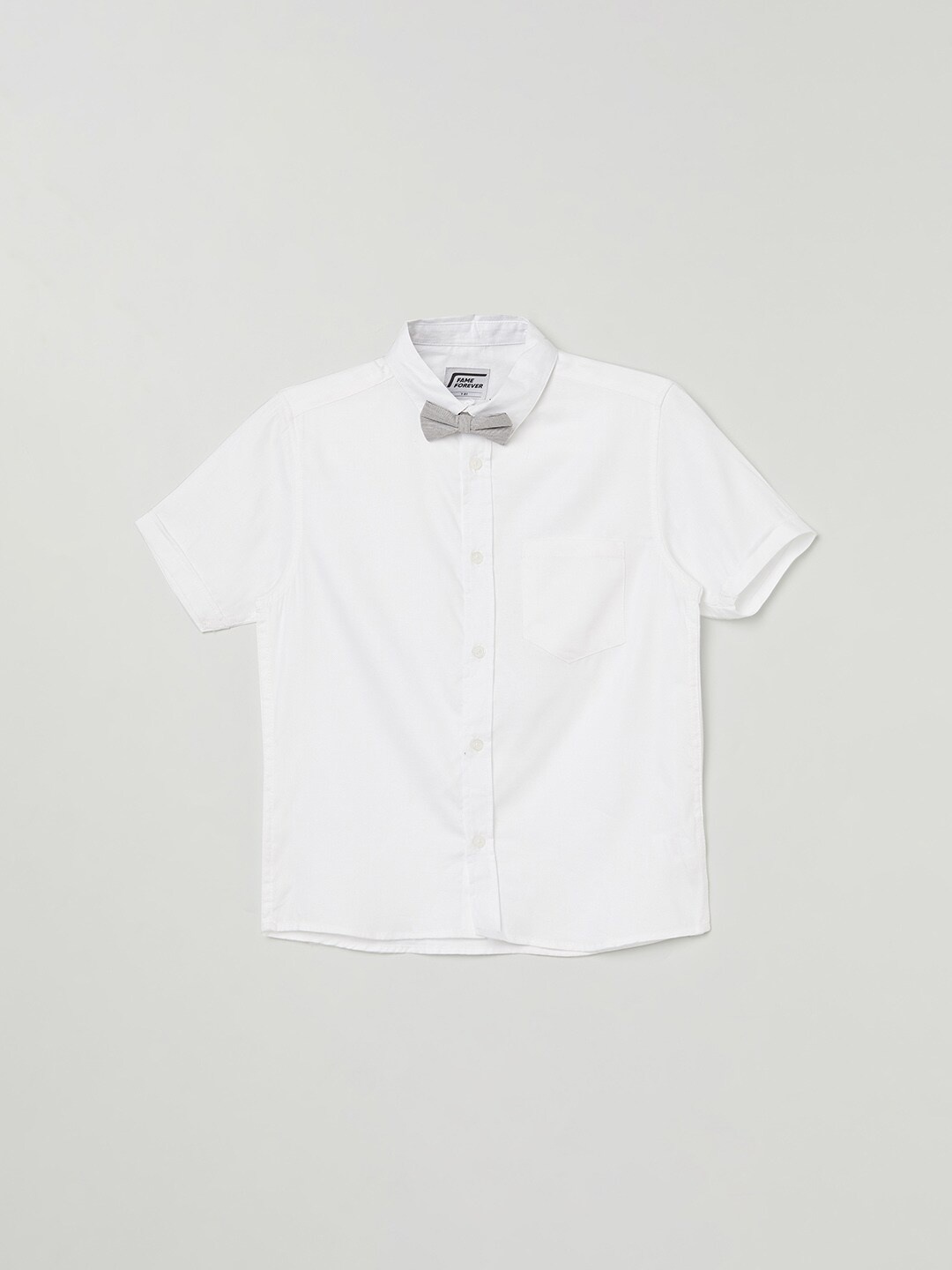 

Fame Forever by Lifestyle Boys White Casual Shirt