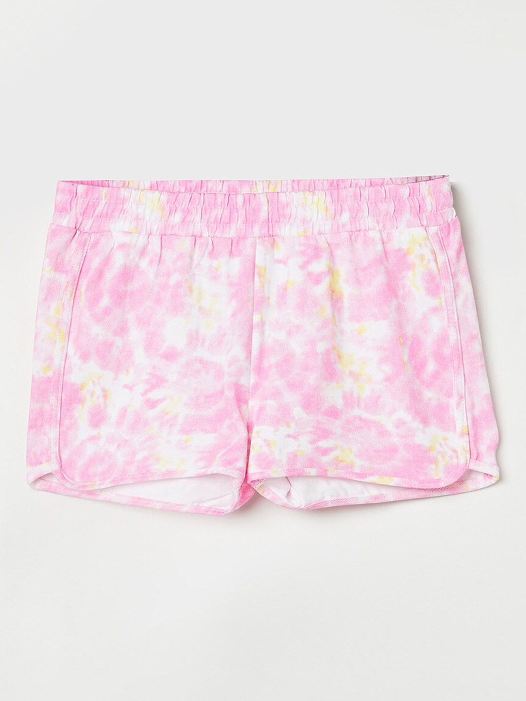 

Fame Forever by Lifestyle Girls Pink Printed Cotton Shorts