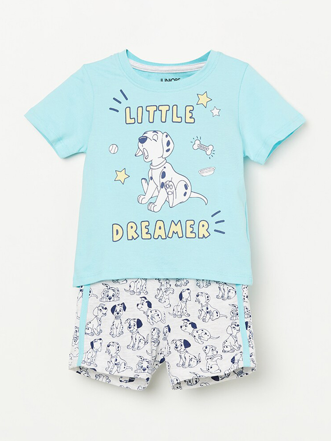 

Juniors by Lifestyle Boys 101 Dalmation Printed T-shirt with Shorts, Blue
