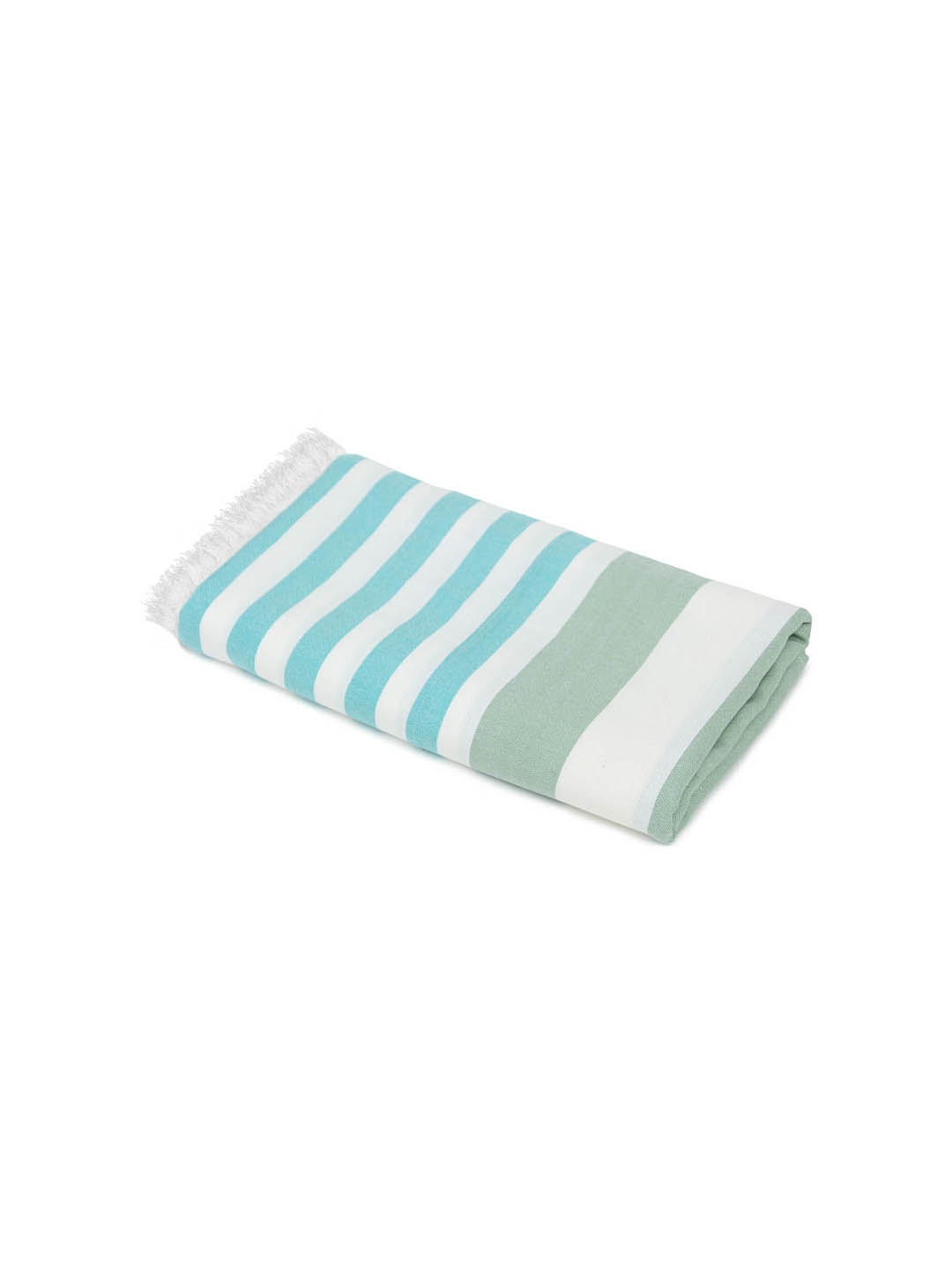 

MUSH Striped Extra Large Bamboo Cabana Turkish Beach Towel - 300 GSM, Blue