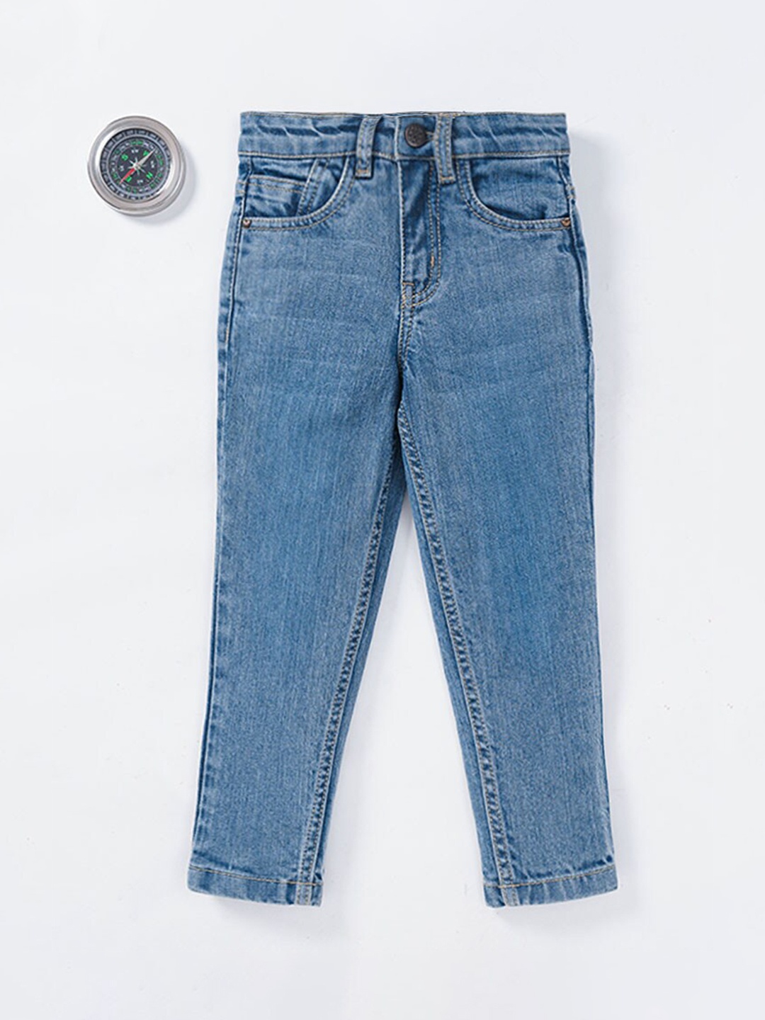 

Ed-a-Mamma Boys Blue Stretchable Jeans