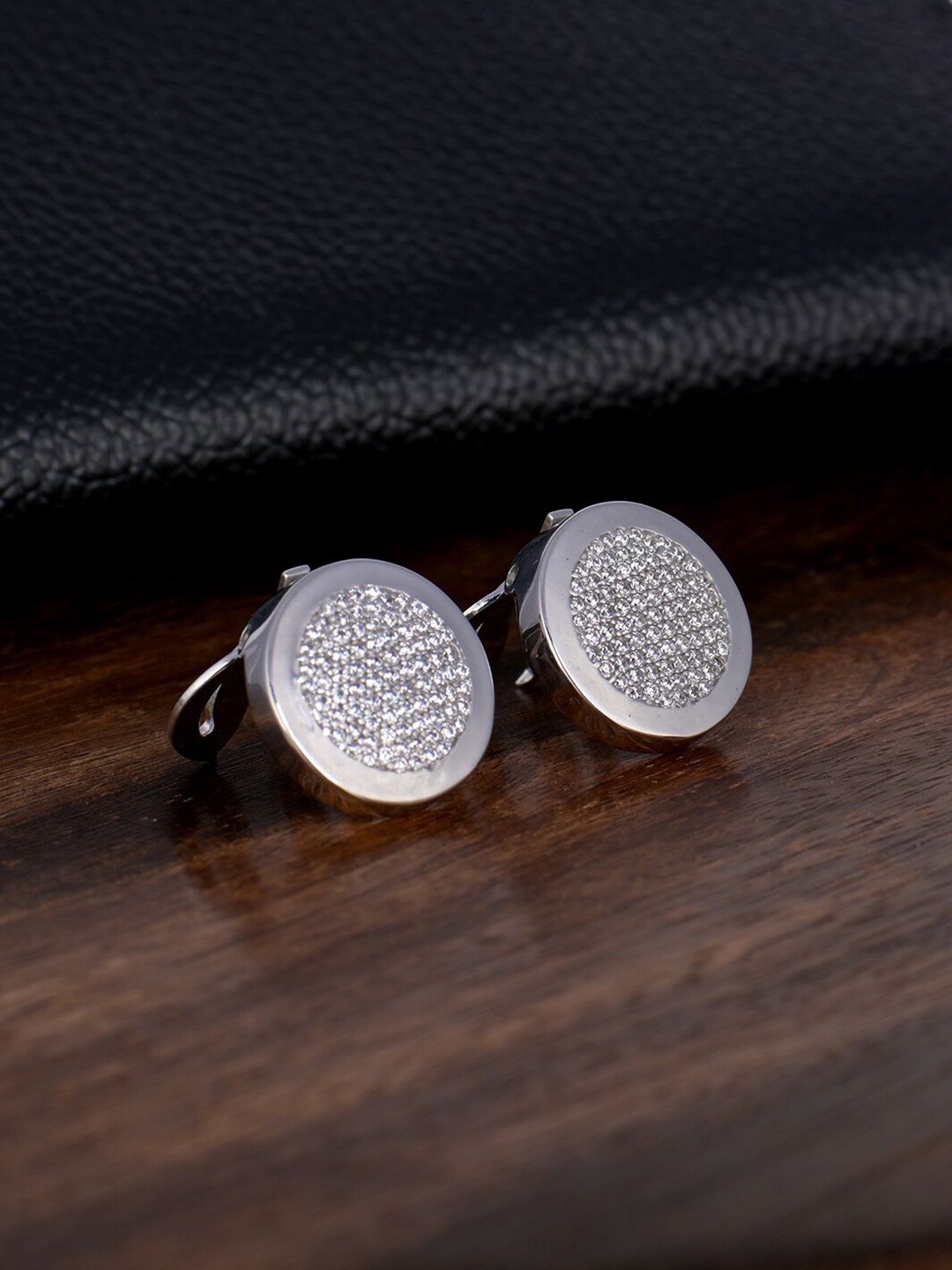 

GIVA 925 Sterling Silver Rhodium Plated Classic Ring Cuff Links