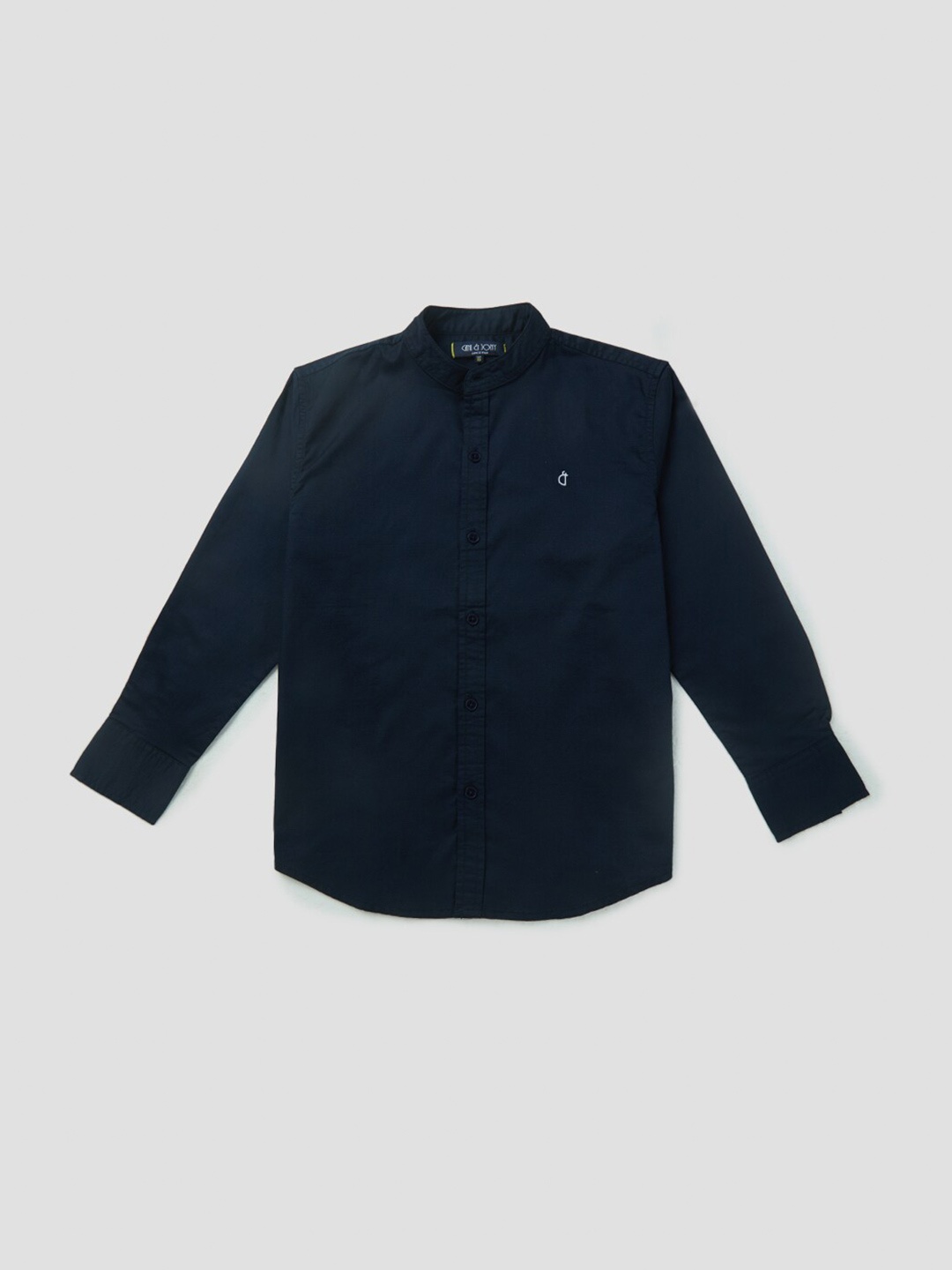 

Gini and Jony Boys Navy Blue Casual Shirt