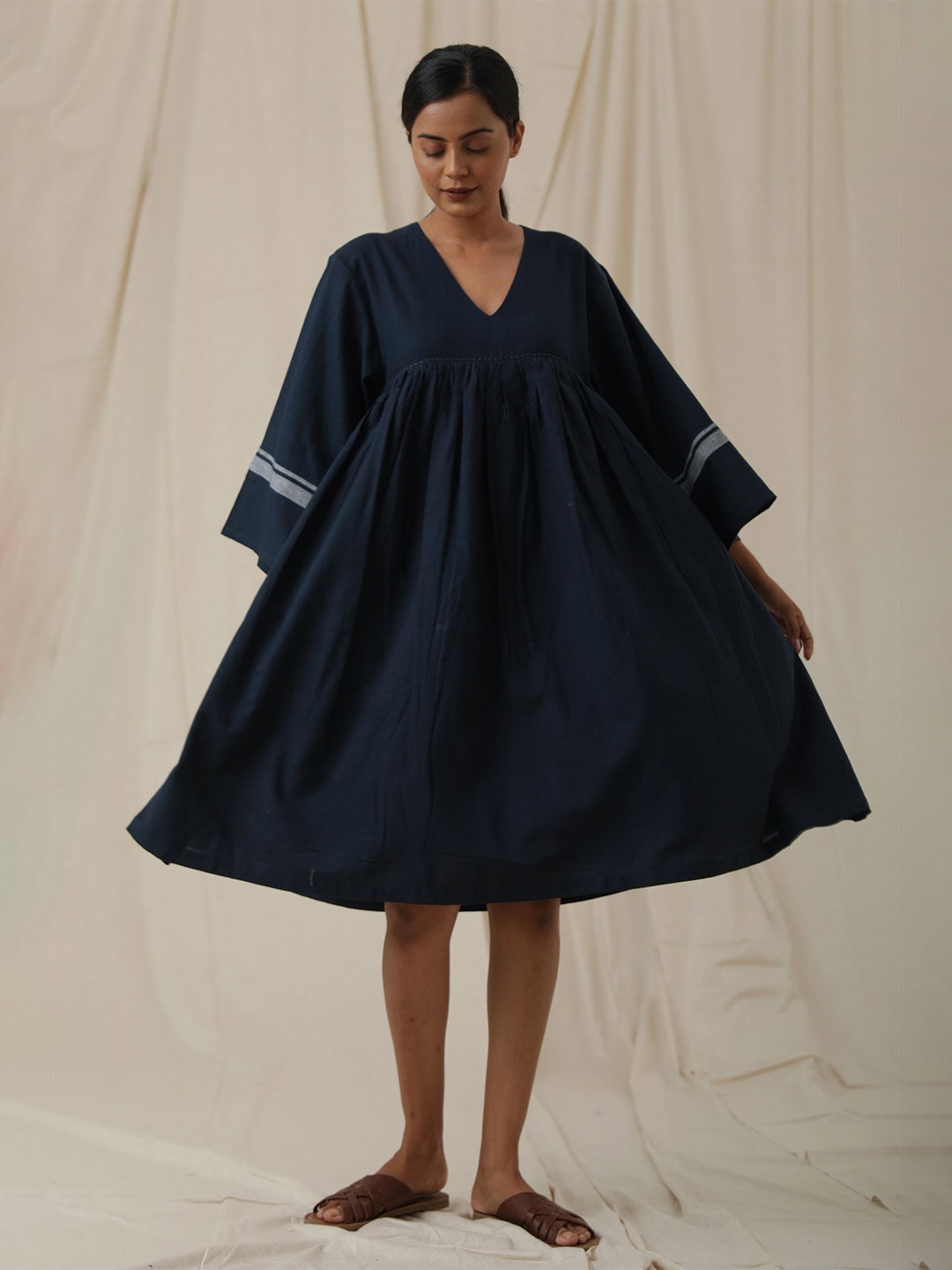 

the kaatn trail Blue A-Line Dress
