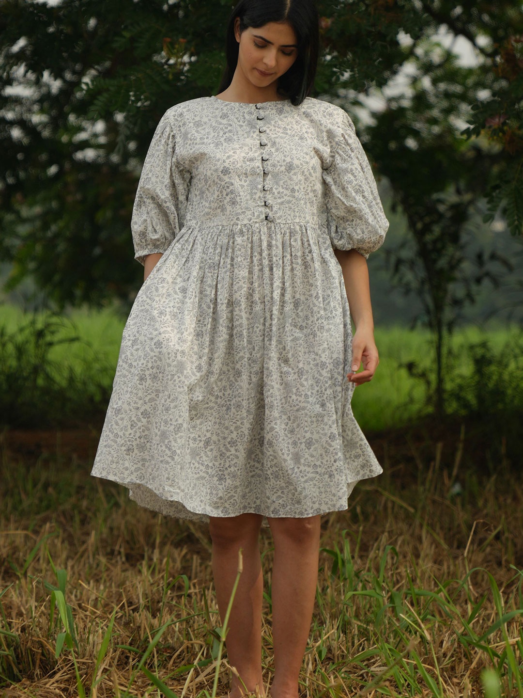 

the kaatn trail Grey Dress
