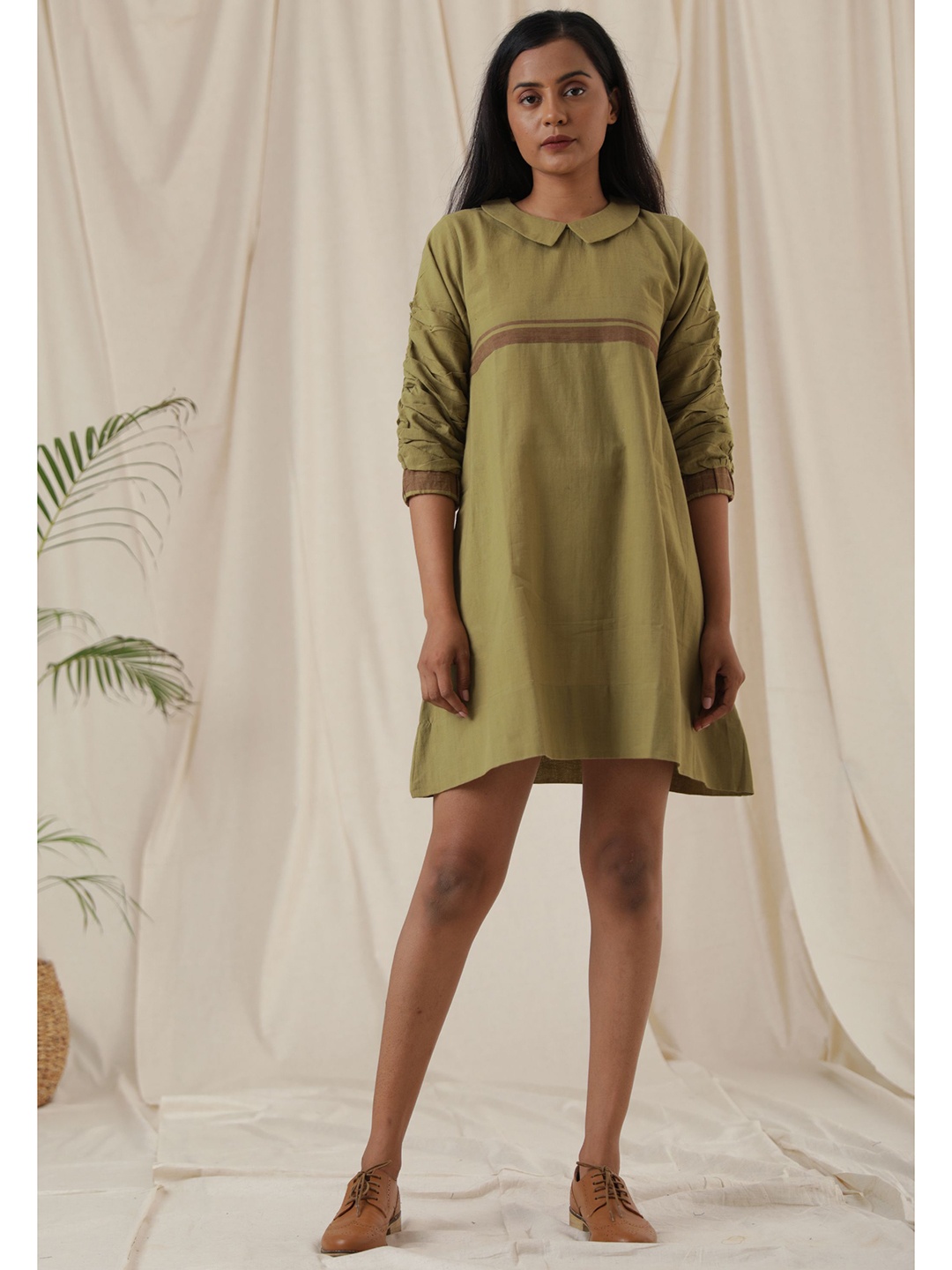 

the kaatn trail Green A-Line Dress