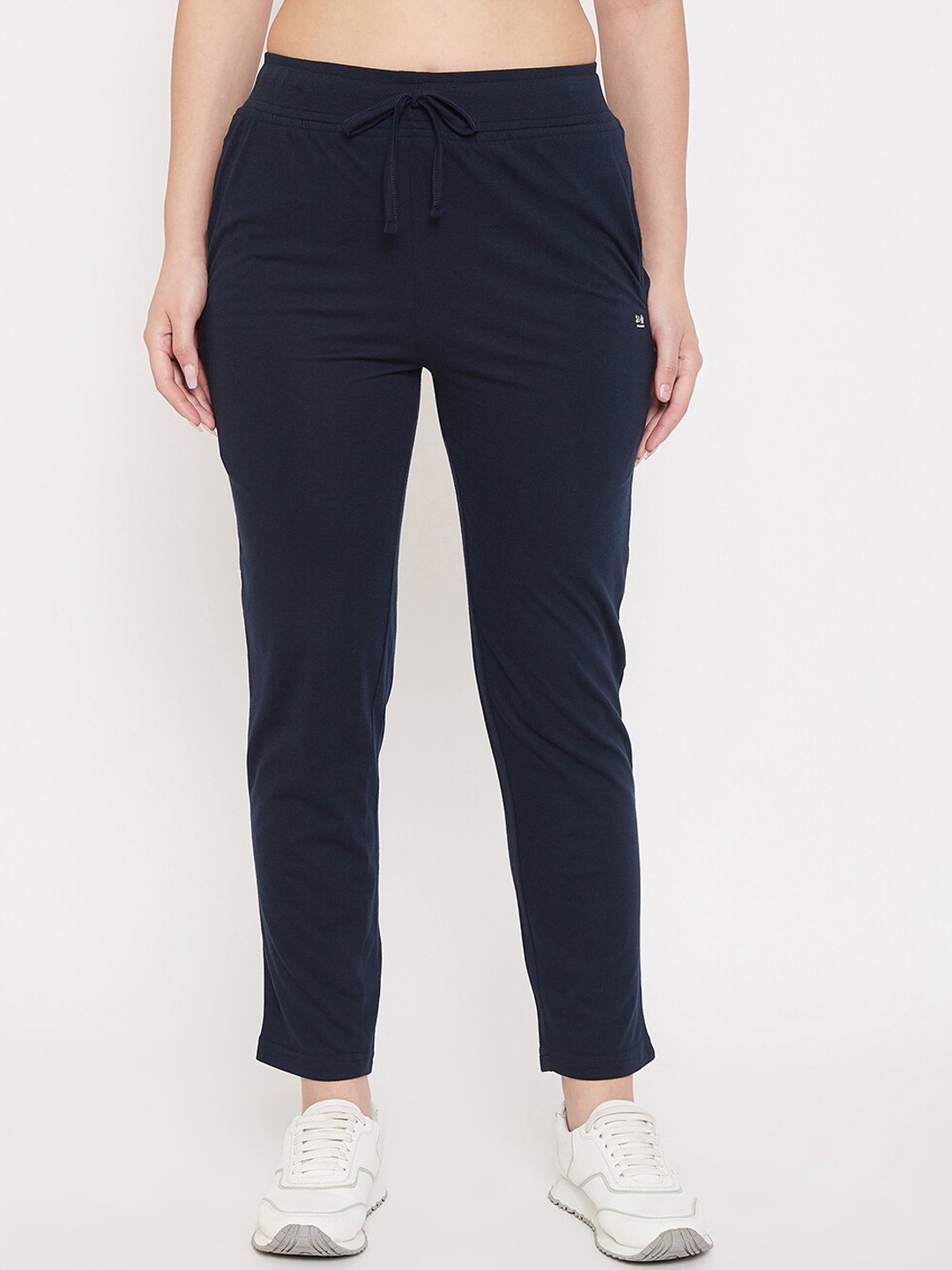 

Okane Women Navy Blue Solid Track Pants