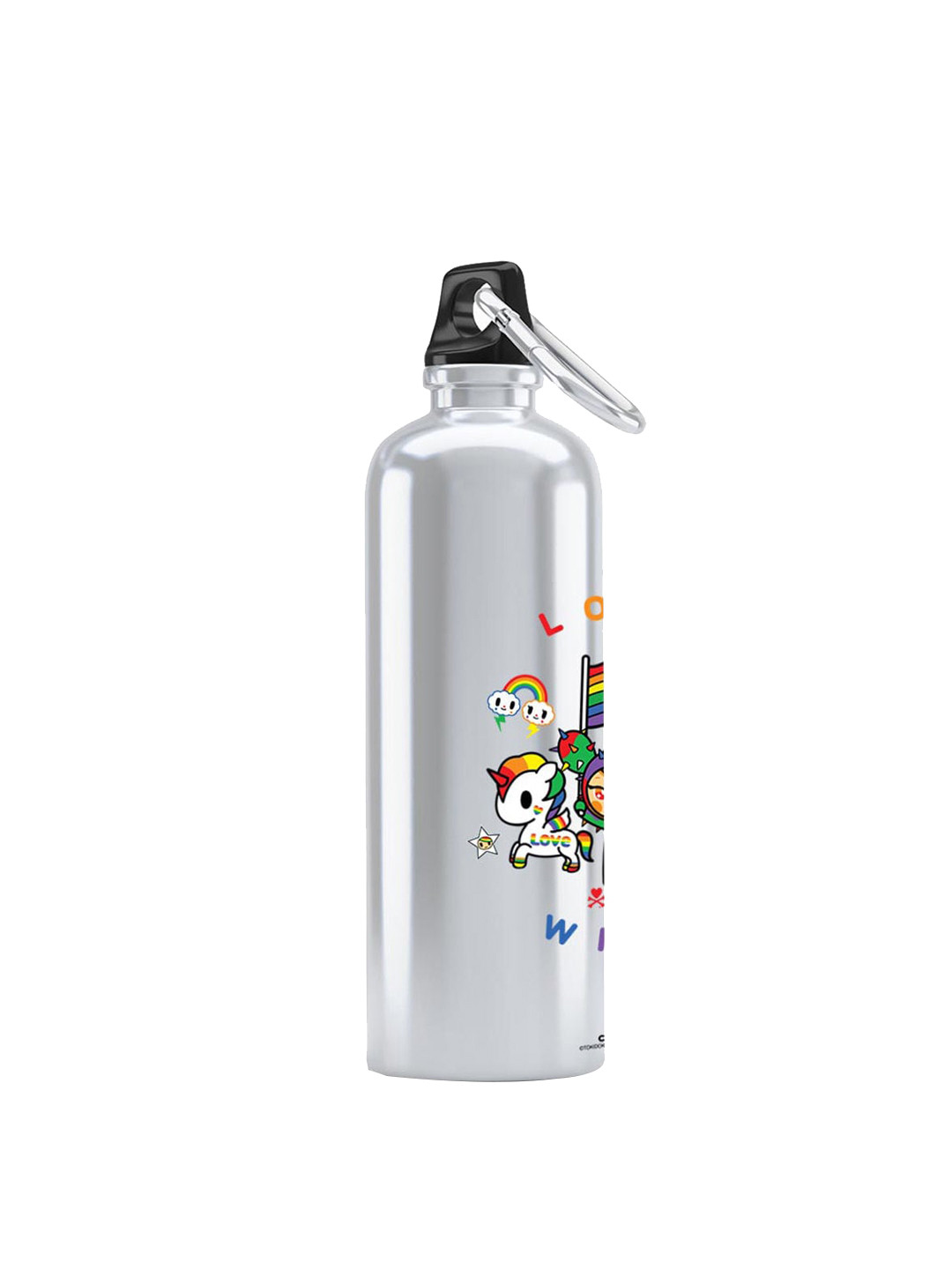 

macmerise Unisex Multi Water Bottle, White