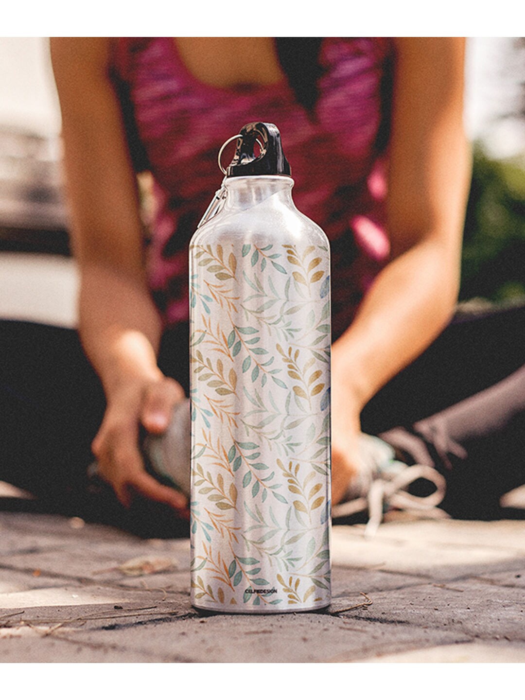 

macmerise Steel Toned Printed Aluminium Sipper Bottles