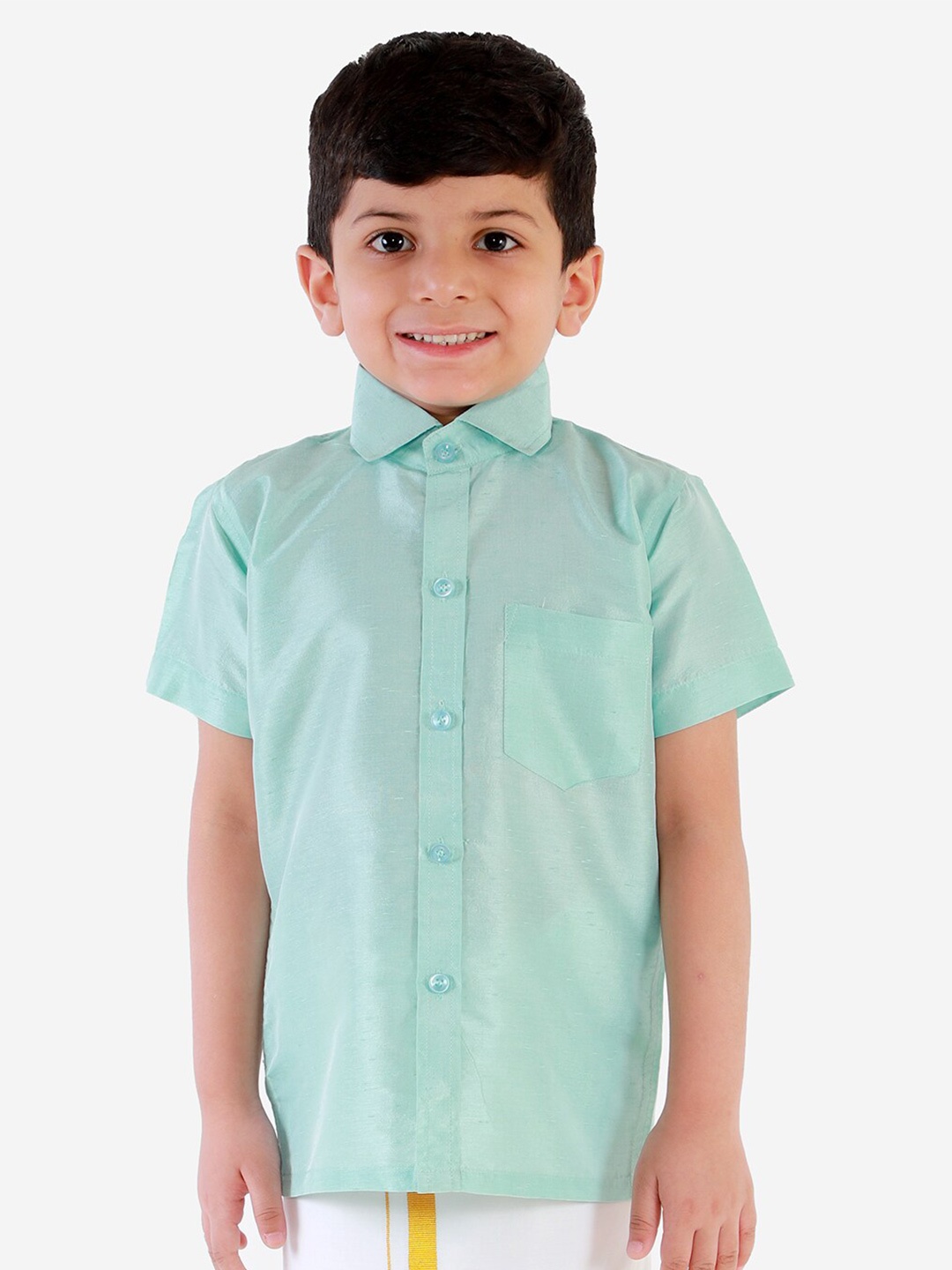 

JBN Creation Boys Blue Premium Casual Shirt