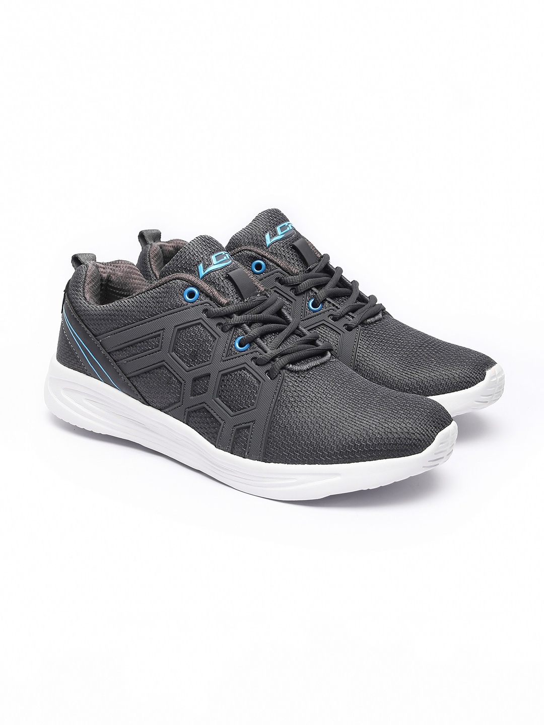 

Lancer Men Charcoal Mesh Running Shoes