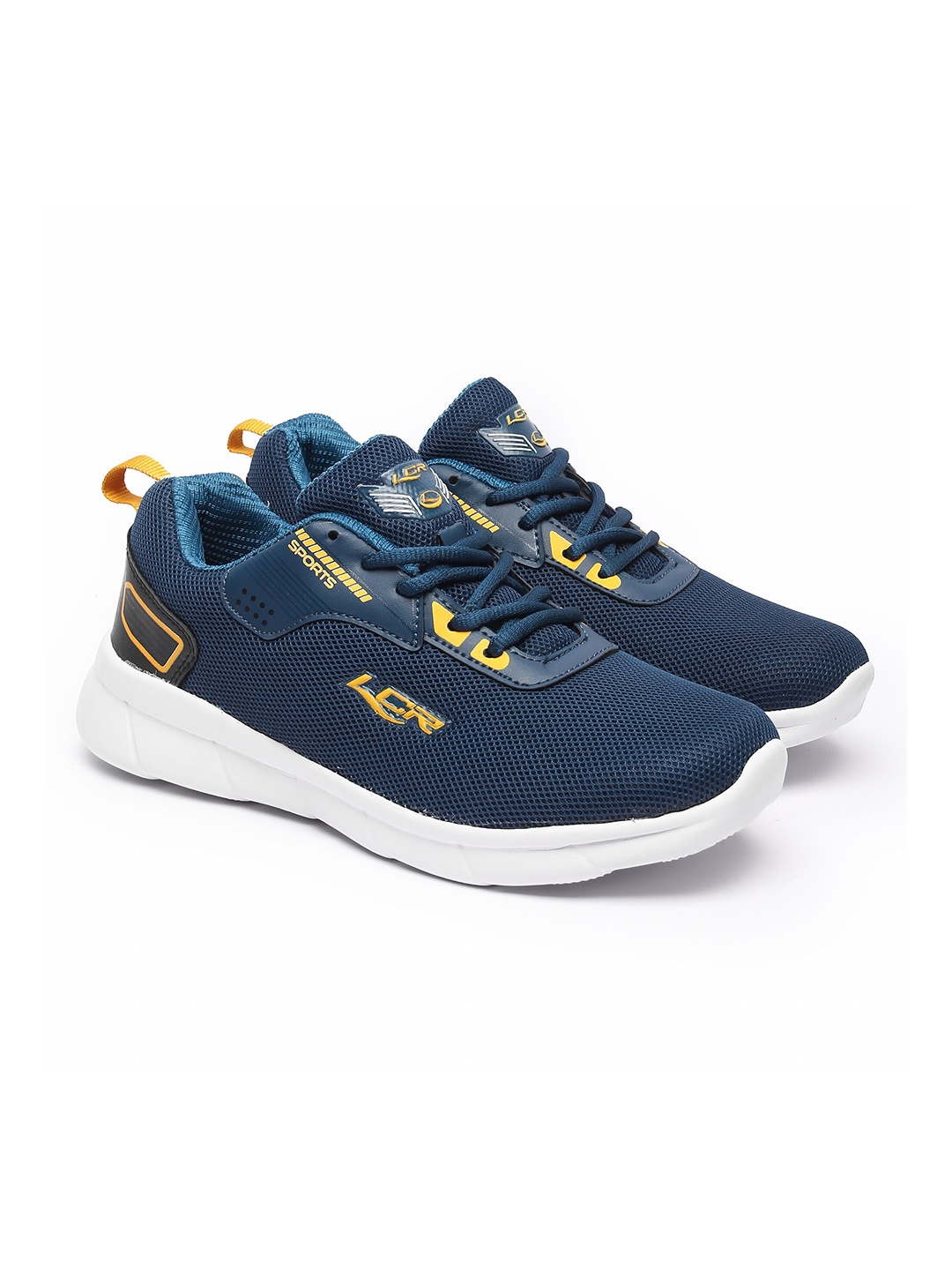

Lancer Men Teal Mesh Running Shoes