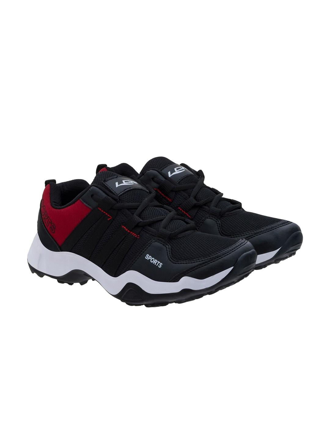 

Lancer Men Black Mesh Running Non-Marking Sports Shoes